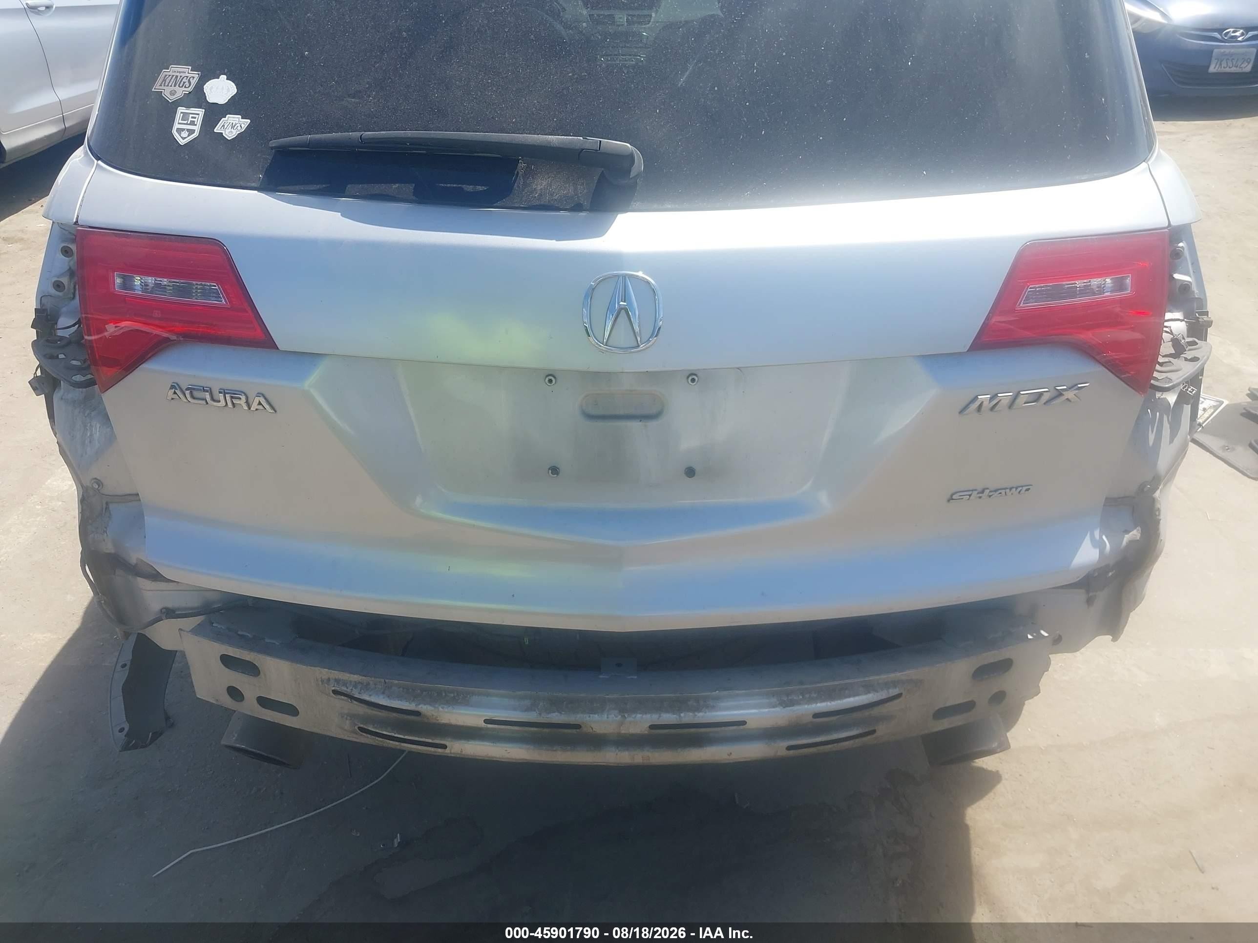 2008 Acura Mdx   Gray vin: 2HNYD28288H536916
