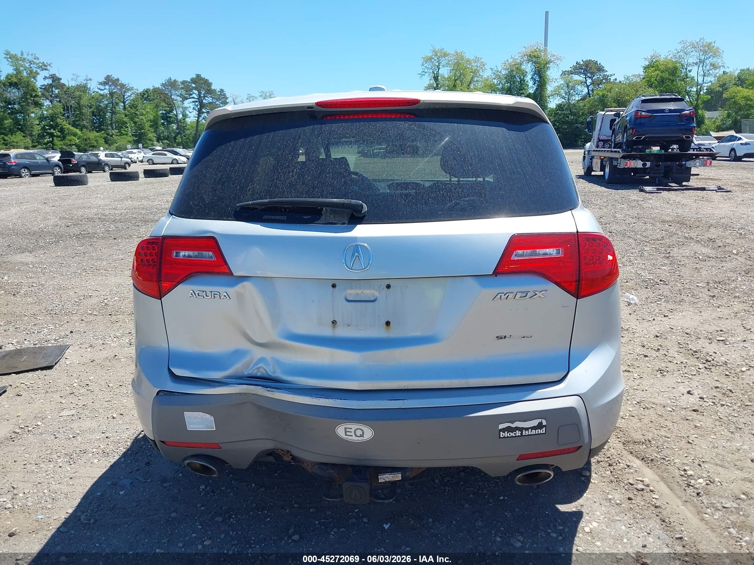 2008 Acura Mdx   Gray vin: 2HNYD28298H550291