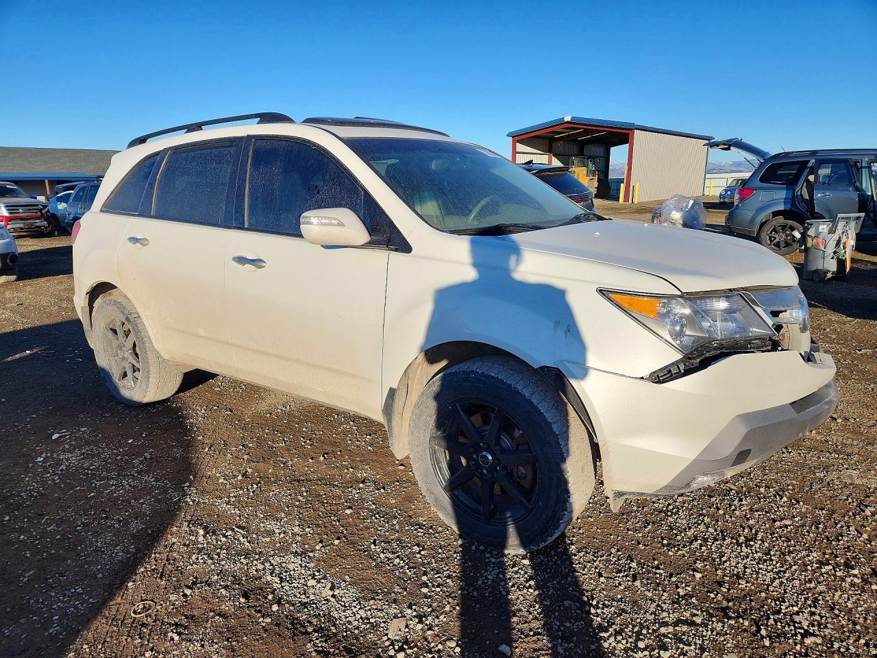2009 Acura Mdx Белый vin: 2HNYD28299H506745