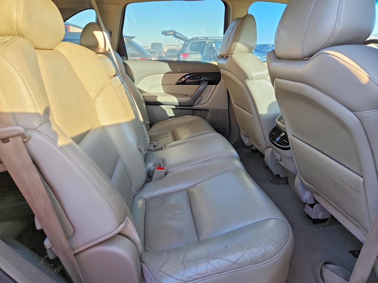 2009 Acura Mdx Белый vin: 2HNYD28299H506745