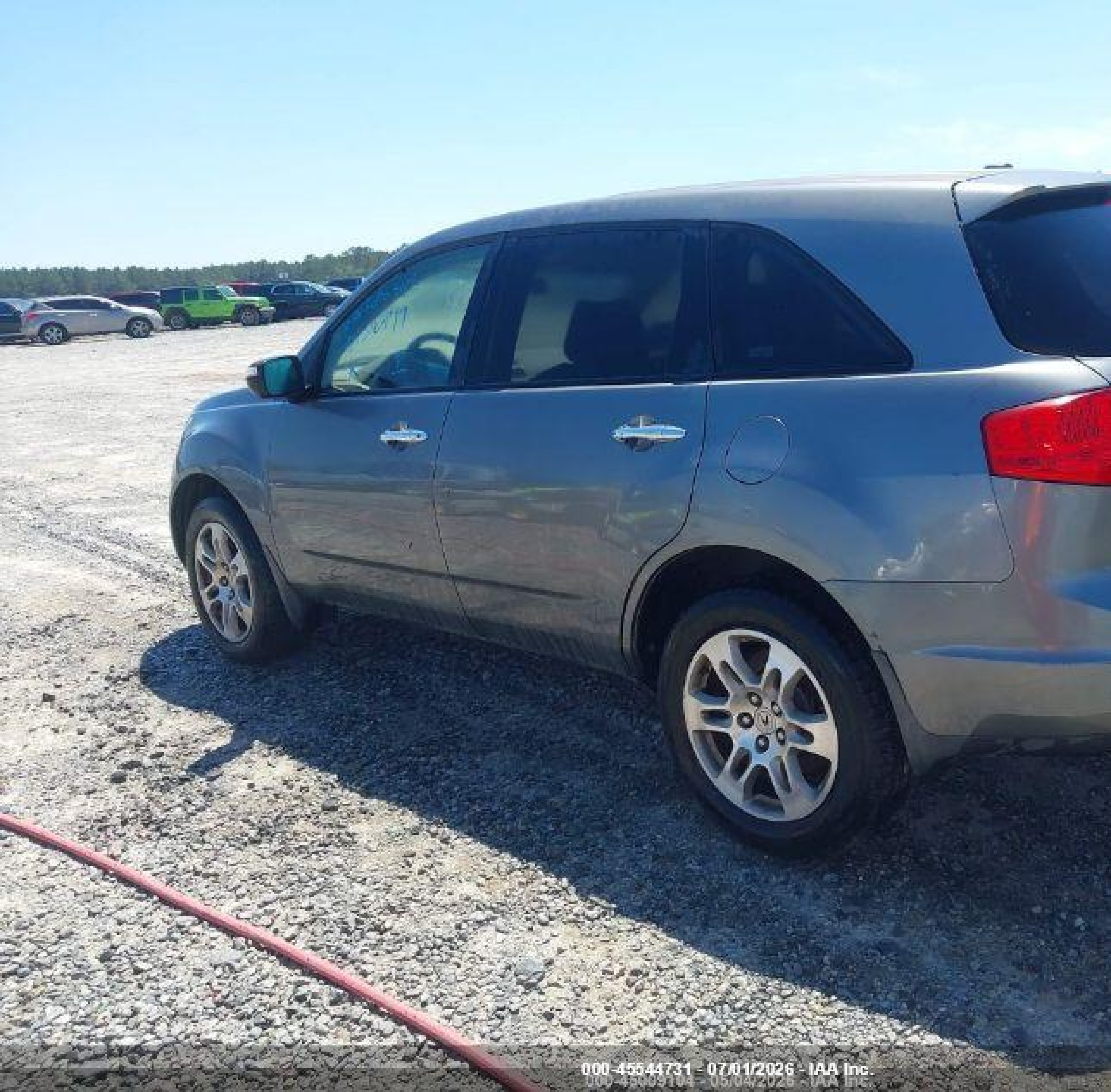 2009 Acura Mdx   Gray vin: 2HNYD28299H516479