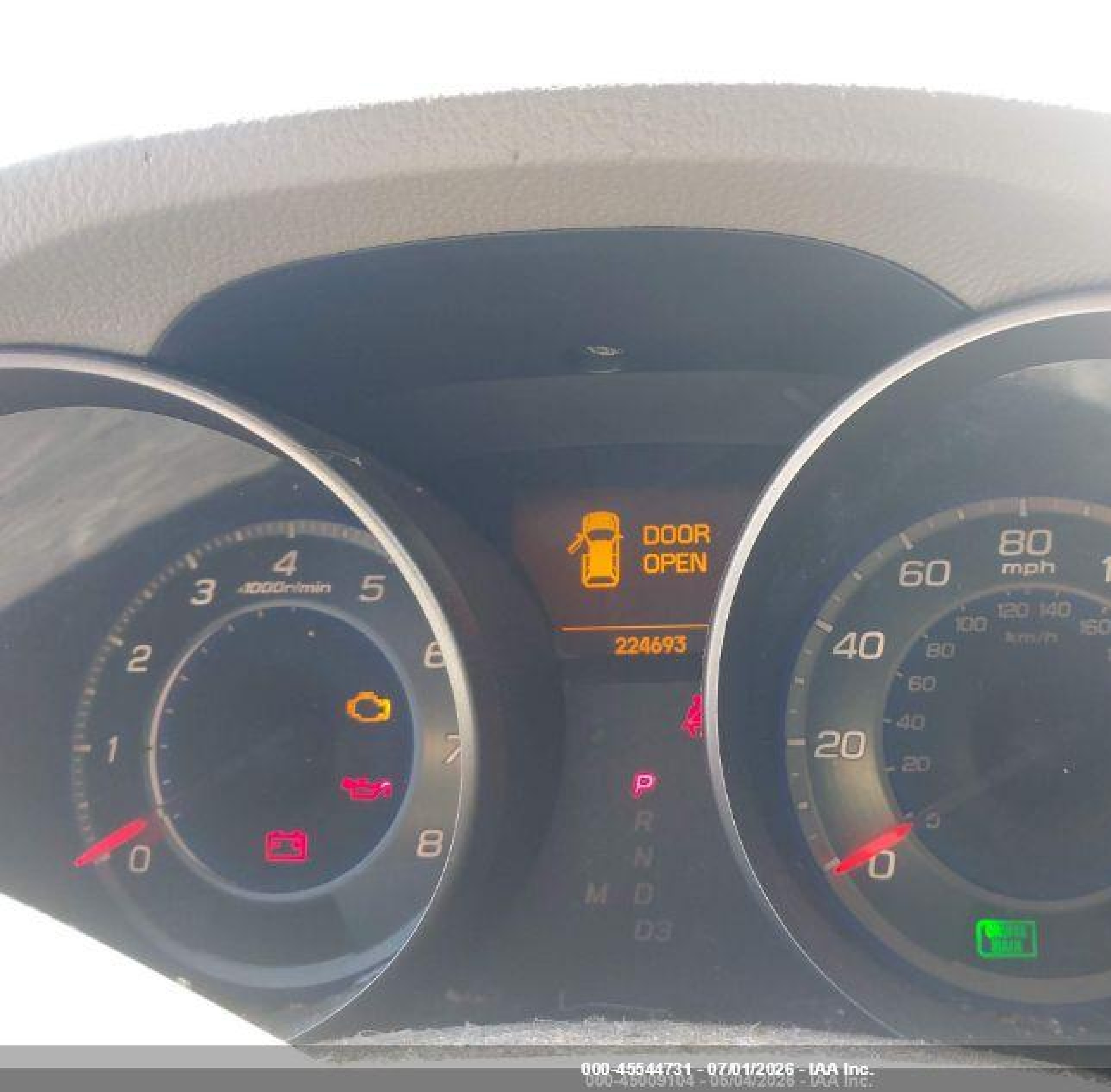 2009 Acura Mdx   Gray vin: 2HNYD28299H516479