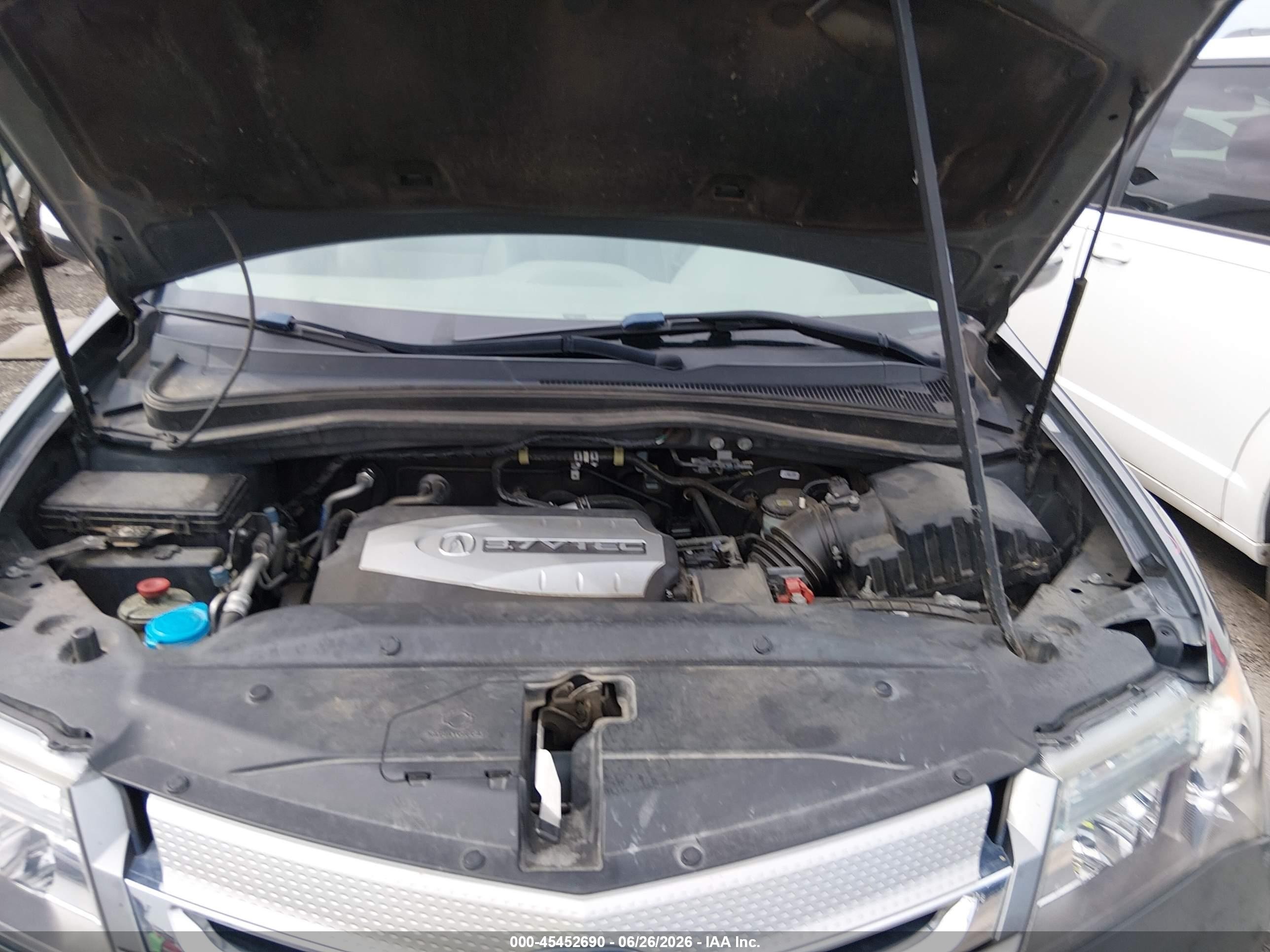 2009 Acura Mdx   Gray vin: 2HNYD28299H516482