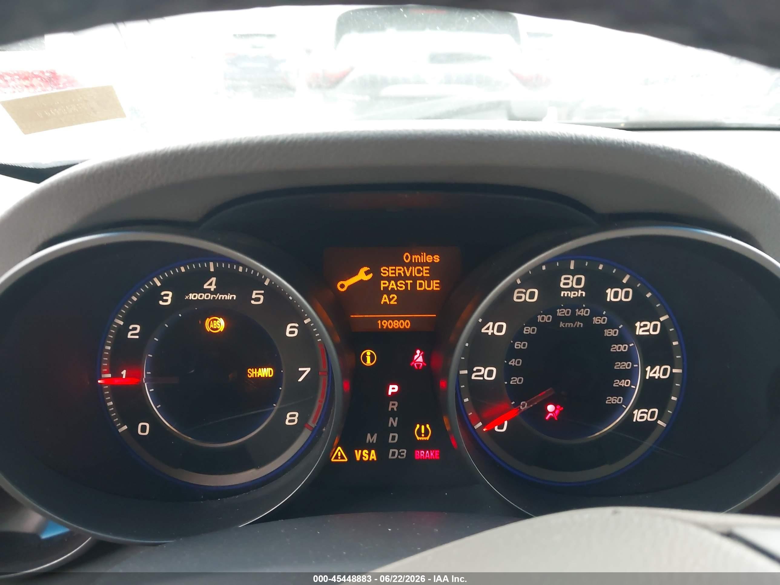 2007 Acura Mdx   Gray vin: 2HNYD282X7H508551