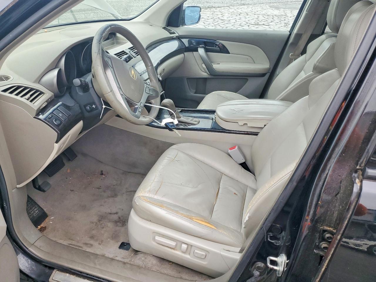 2007 Acura Mdx Black vin: 2HNYD282X7H508906