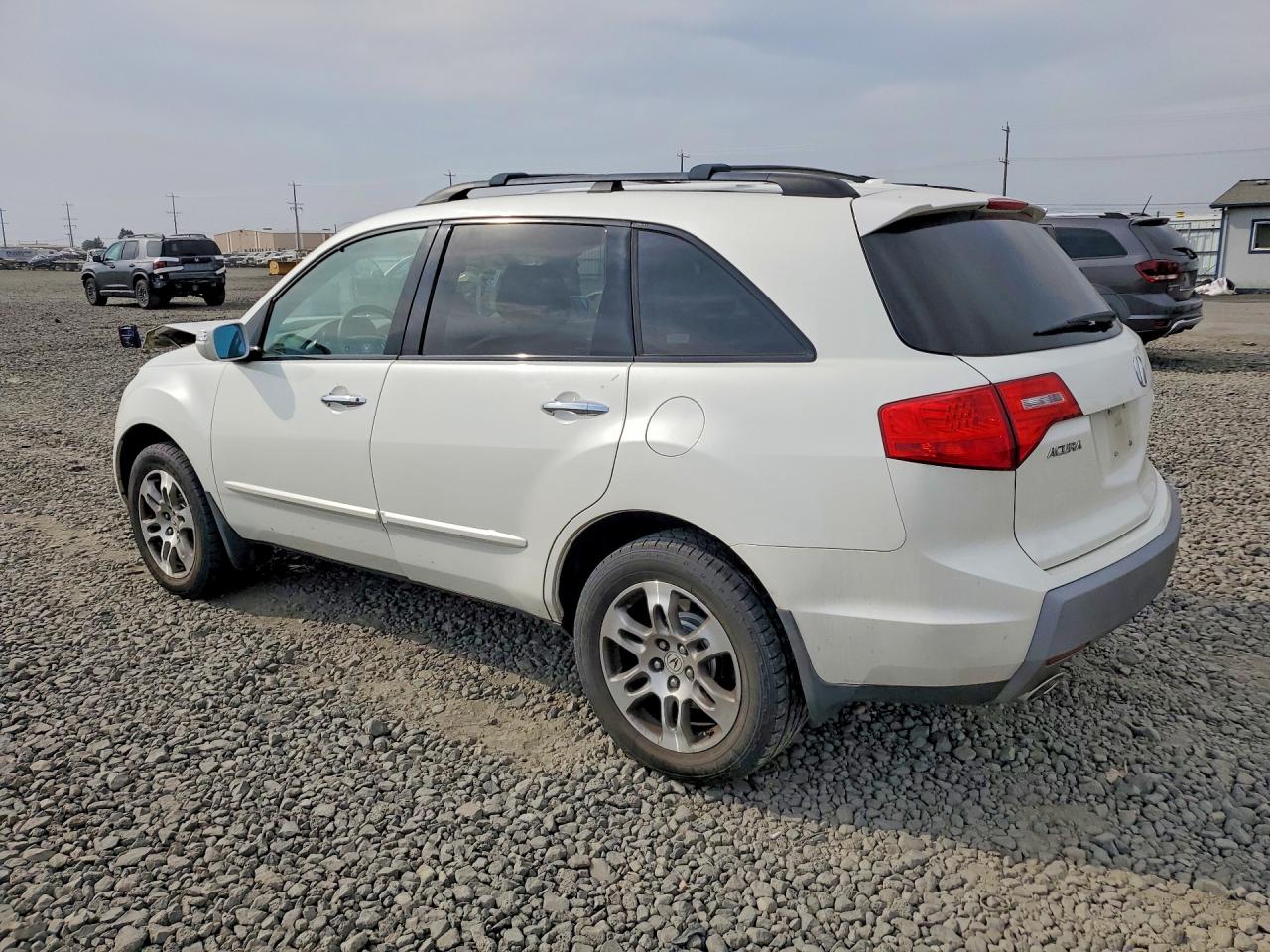 2008 Acura Mdx White vin: 2HNYD282X8H533225