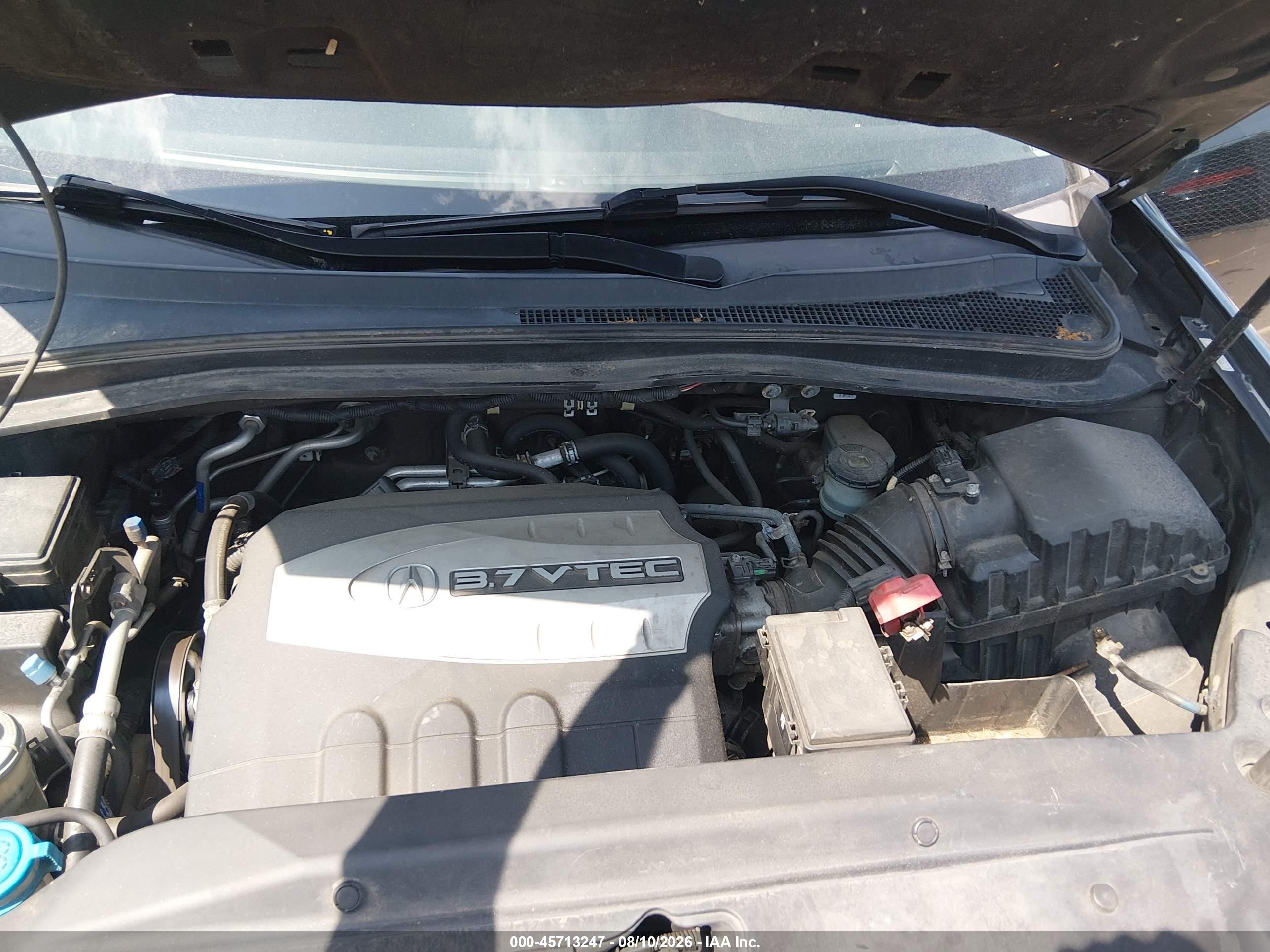 2008 Acura Mdx   Black vin: 2HNYD282X8H556214