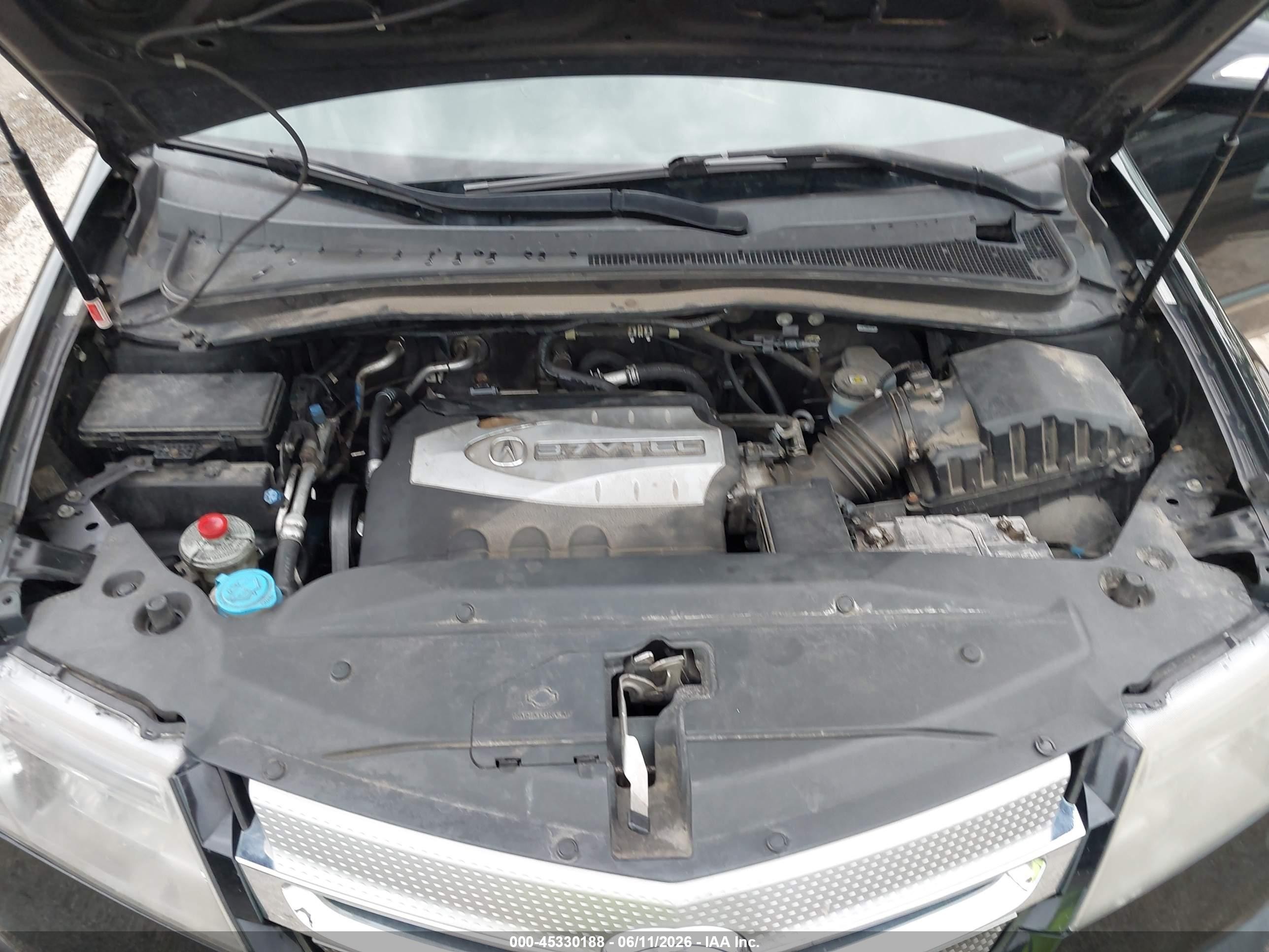 2009 Acura Mdx Black vin: 2HNYD282X9H527538
