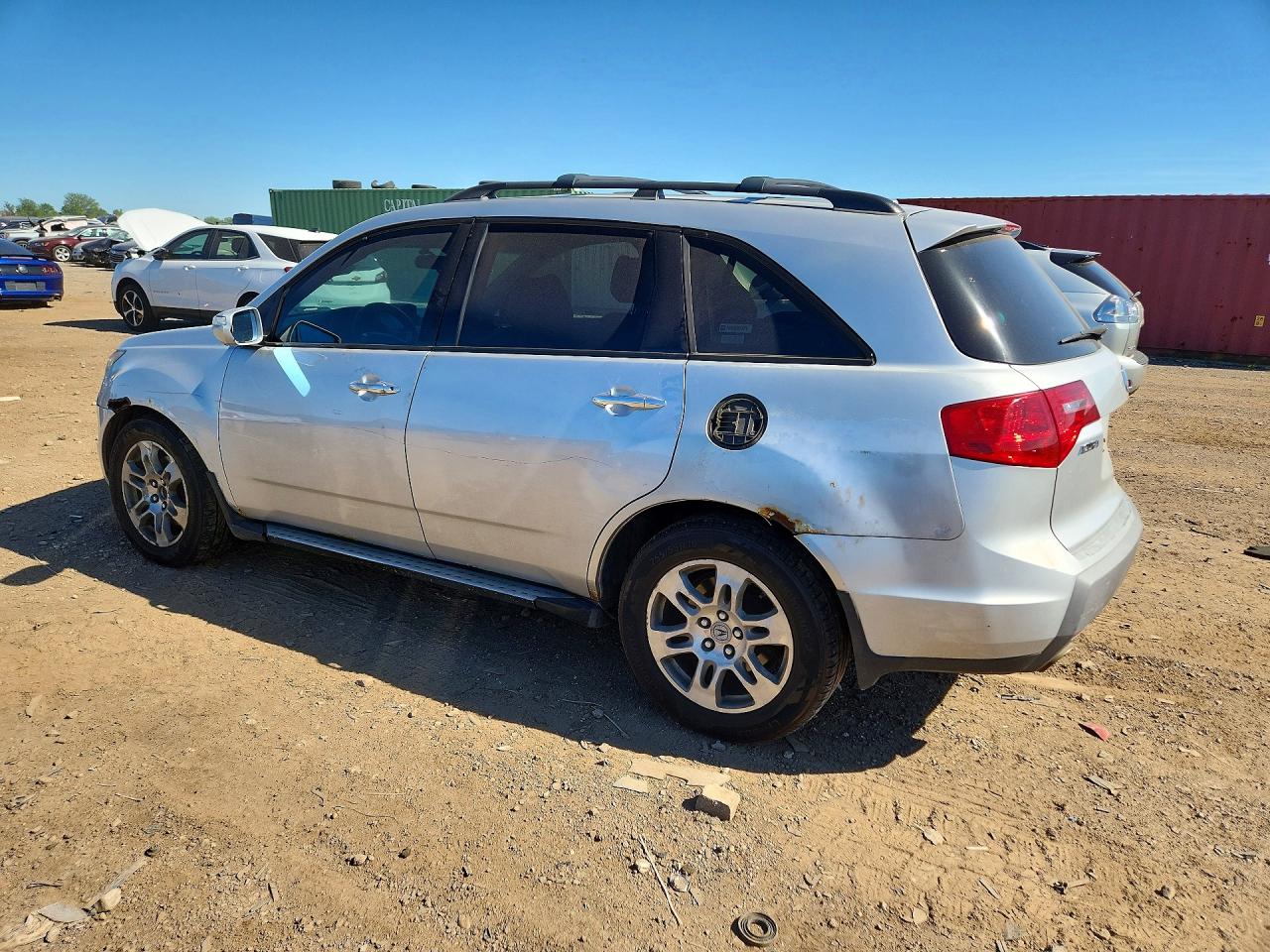 2007 Acura Mdx Technology Серебряный vin: 2HNYD28307H531734