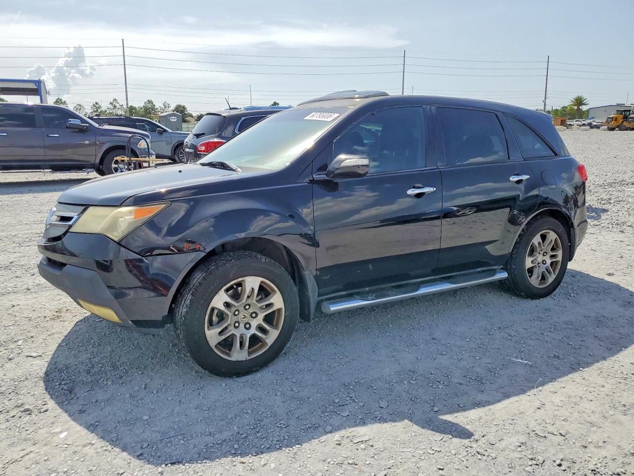 2008 Acura Mdx Technology Black vin: 2HNYD28308H508262