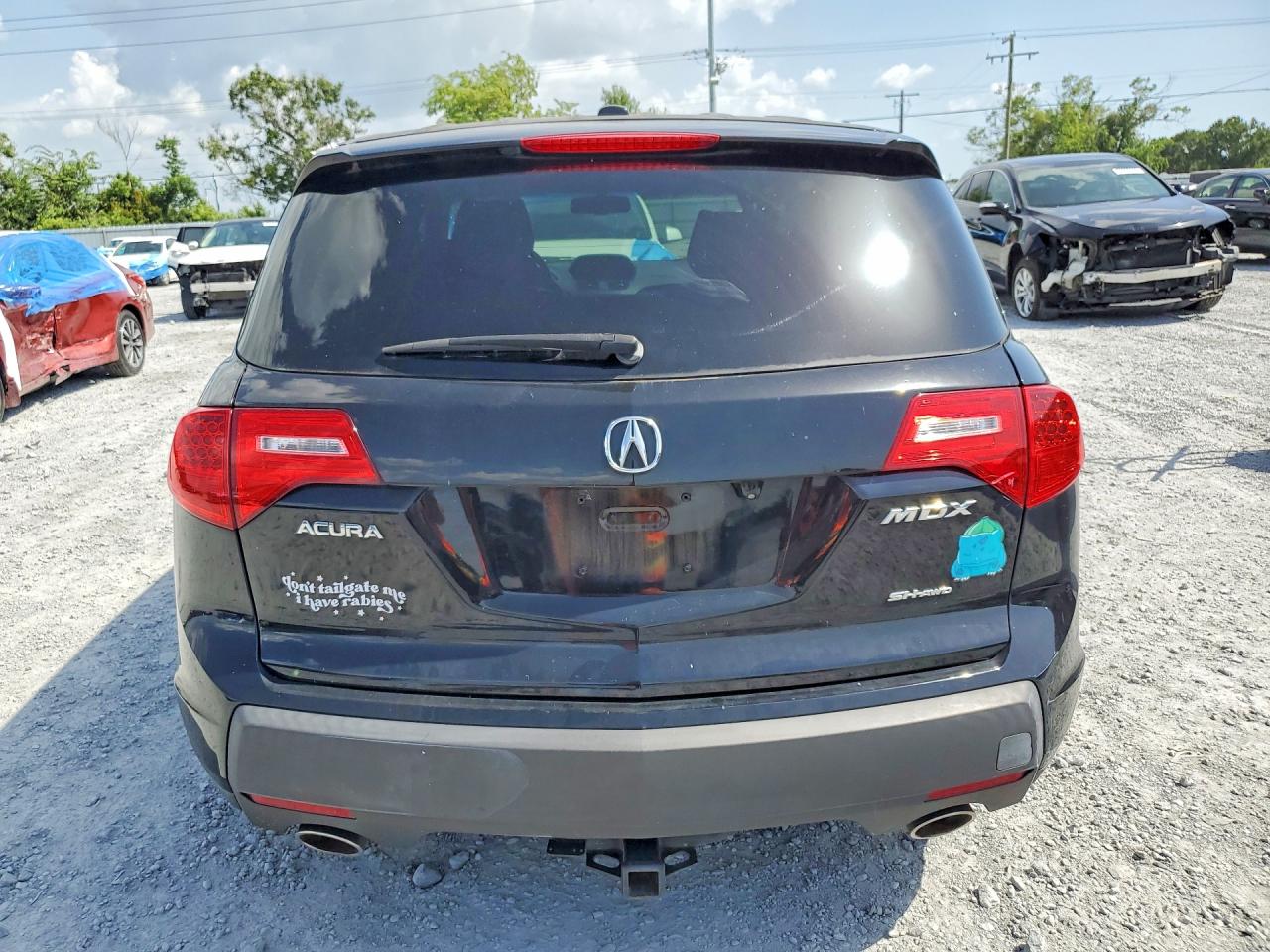 2008 Acura Mdx Technology Black vin: 2HNYD28308H508262