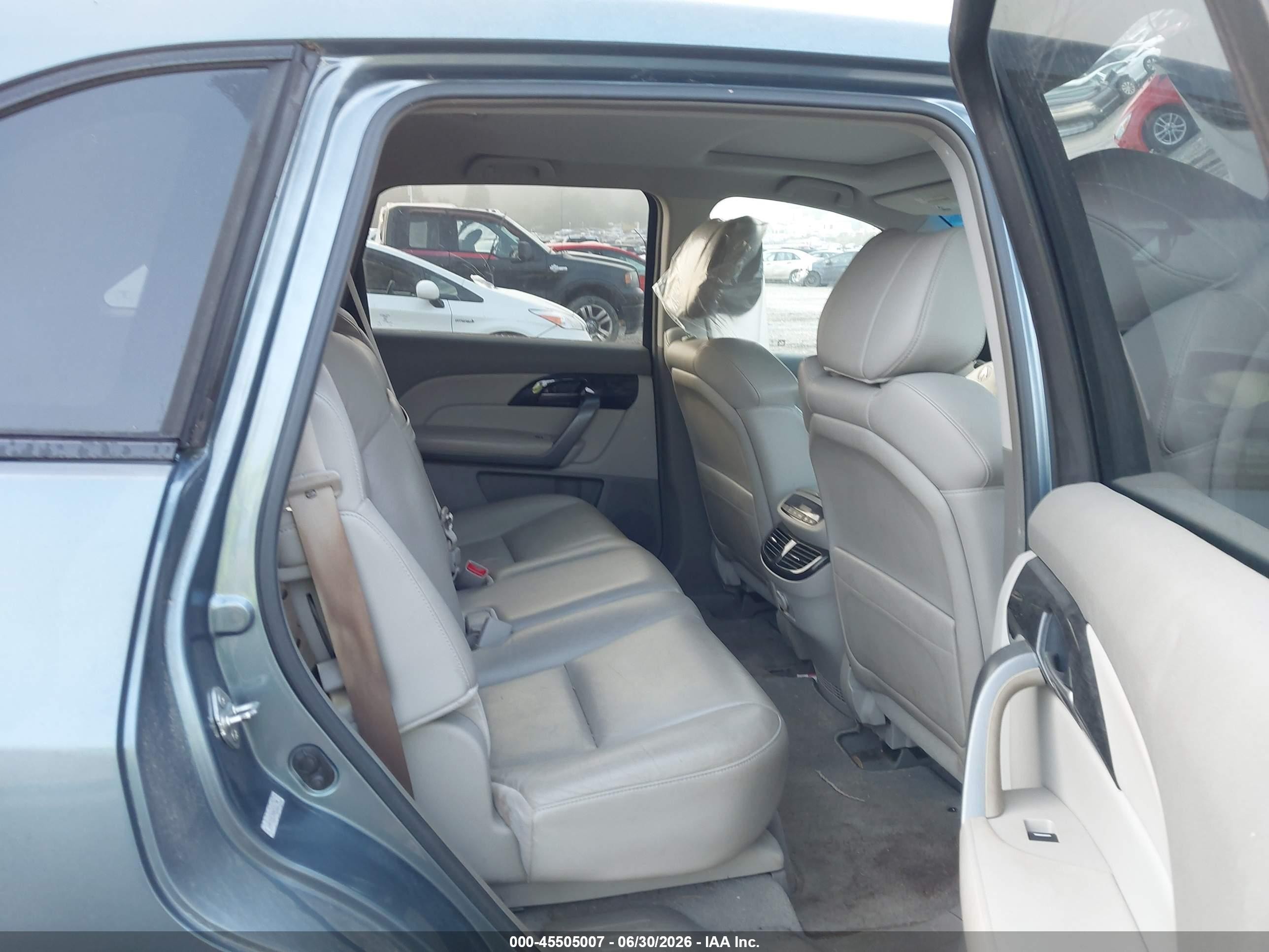 2008 Acura Mdx Technology Package Blue vin: 2HNYD28308H515194