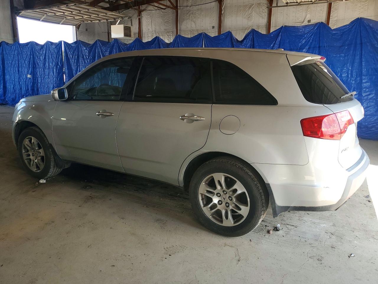 2008 Acura Mdx Technology Silver vin: 2HNYD28308H536742