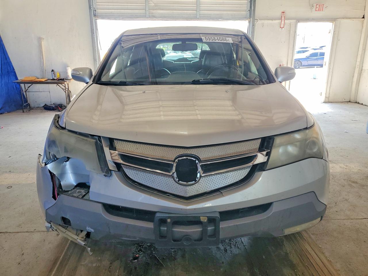 2008 Acura Mdx Technology Silver vin: 2HNYD28308H536742
