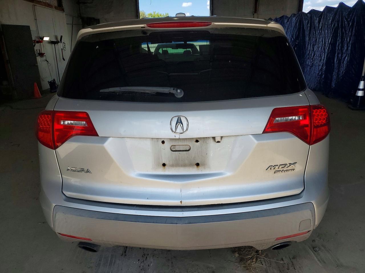 2008 Acura Mdx Technology Silver vin: 2HNYD28308H536742