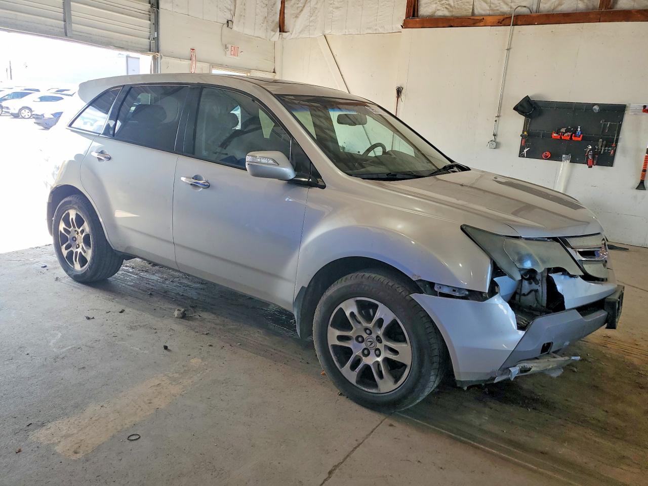 2008 Acura Mdx Technology Silver vin: 2HNYD28308H536742