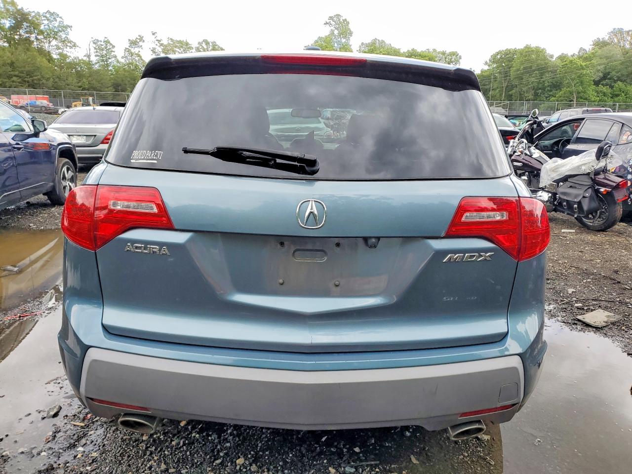 2008 Acura Mdx Technology Gray vin: 2HNYD28308H538863