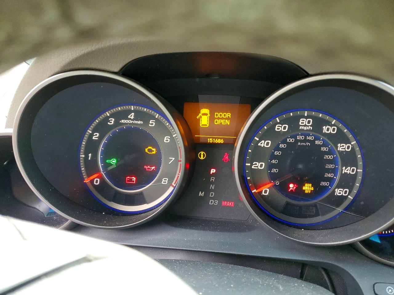 2008 Acura Mdx Technology Gray vin: 2HNYD28308H538863