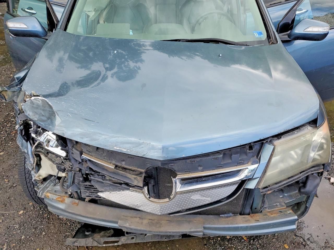 2008 Acura Mdx Technology Gray vin: 2HNYD28308H538863
