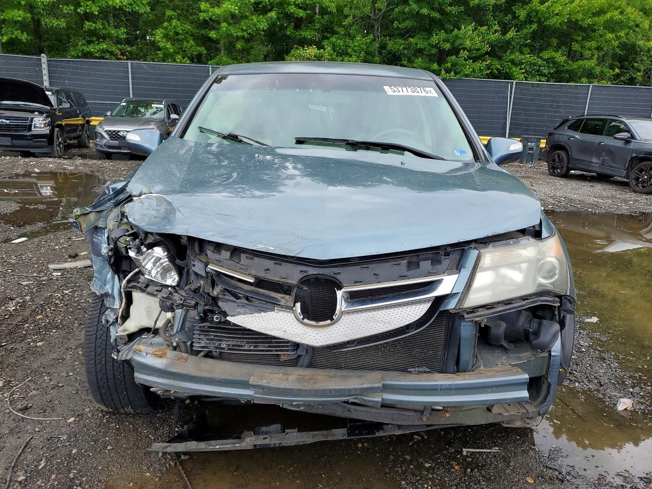 2008 Acura Mdx Technology Gray vin: 2HNYD28308H538863