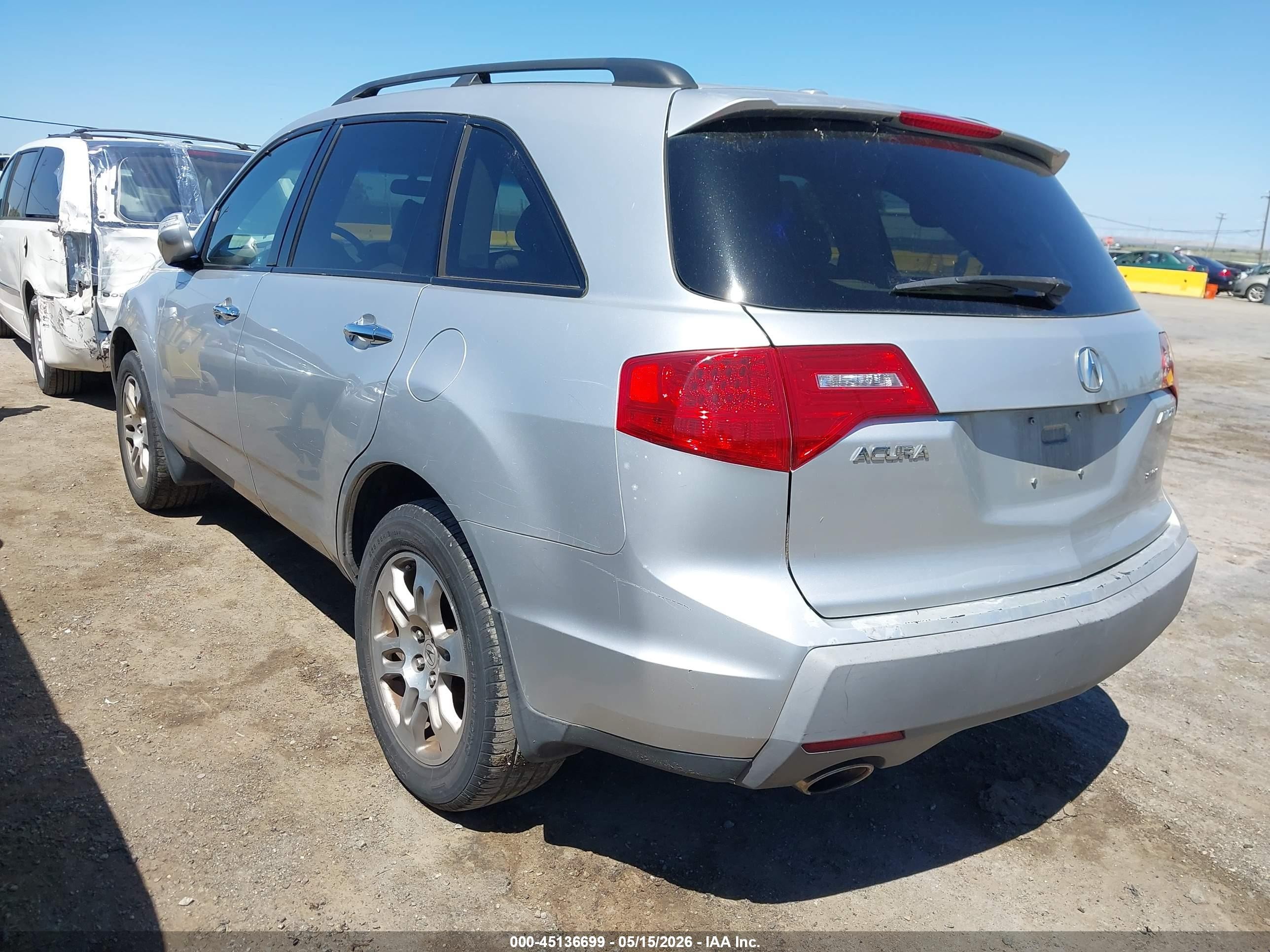 2007 Acura Mdx Technology Package Gray vin: 2HNYD28317H528745