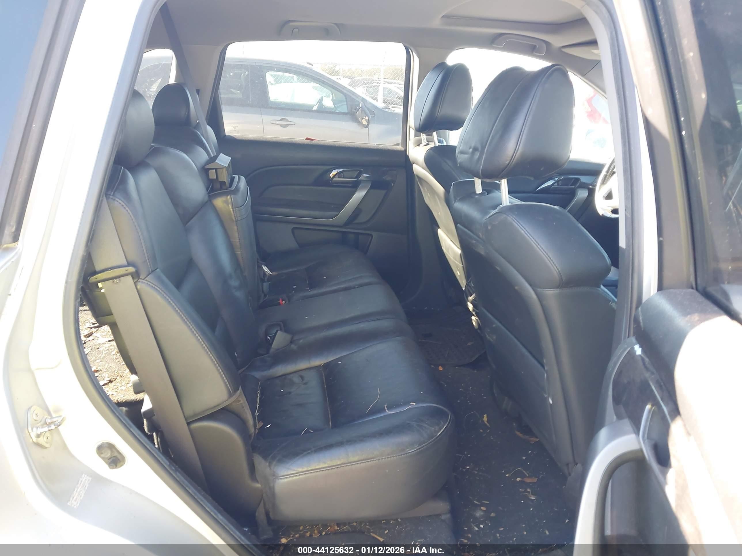 2007 Acura Mdx Technology Package Silver vin: 2HNYD28317H533105
