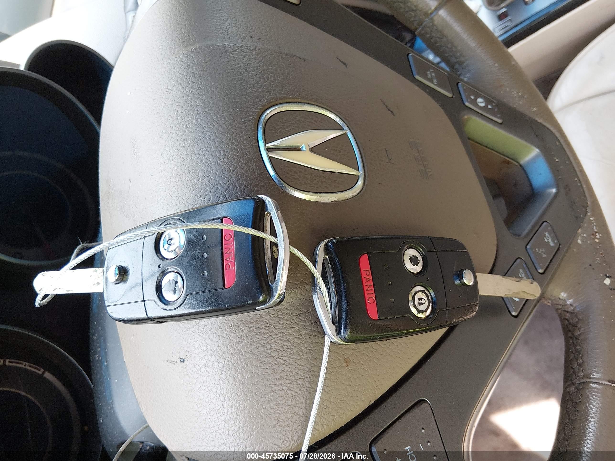 2008 Acura Mdx Technology Package White vin: 2HNYD28318H501644