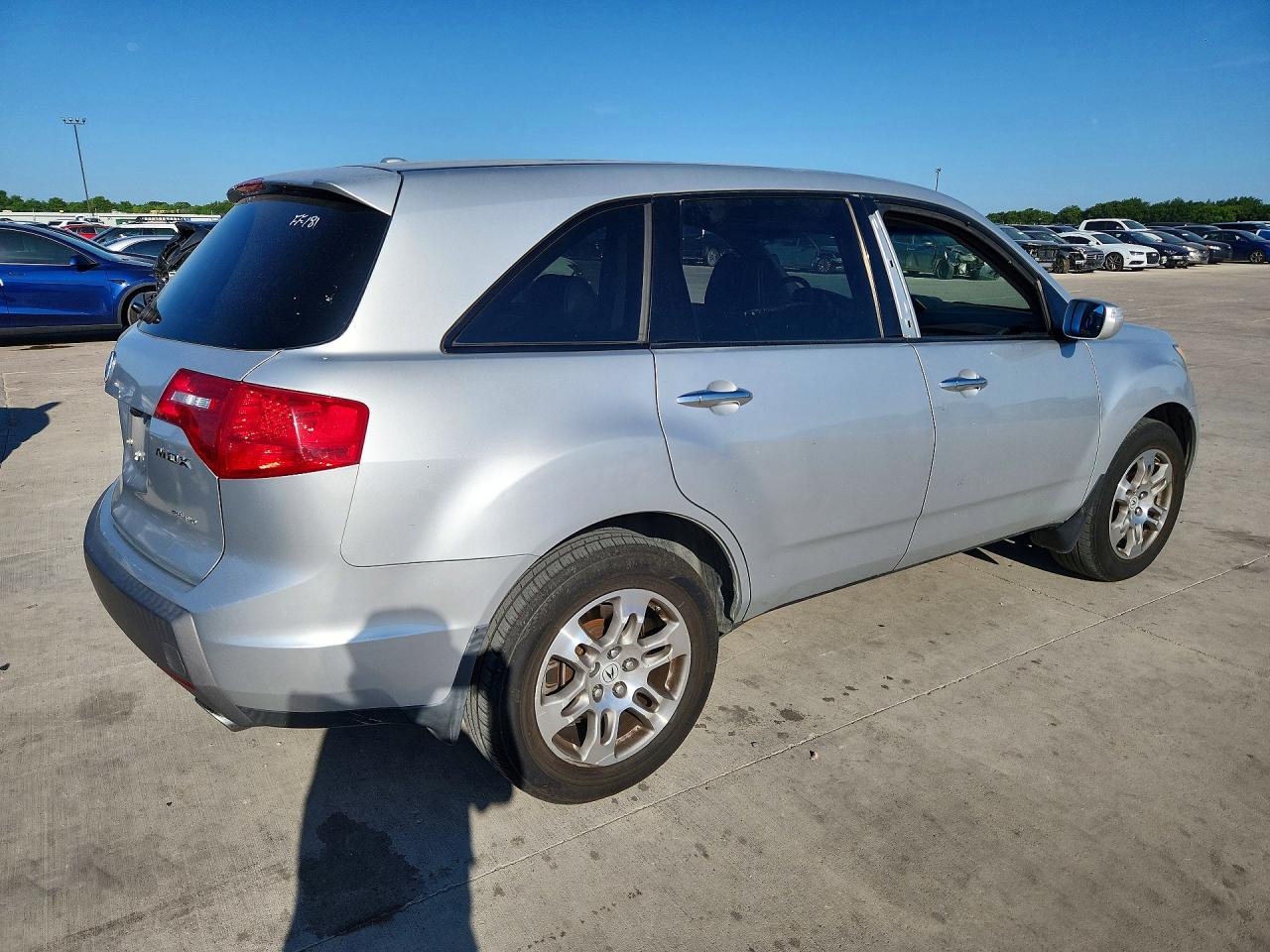 2008 Acura Mdx Technology Silver vin: 2HNYD28318H522140