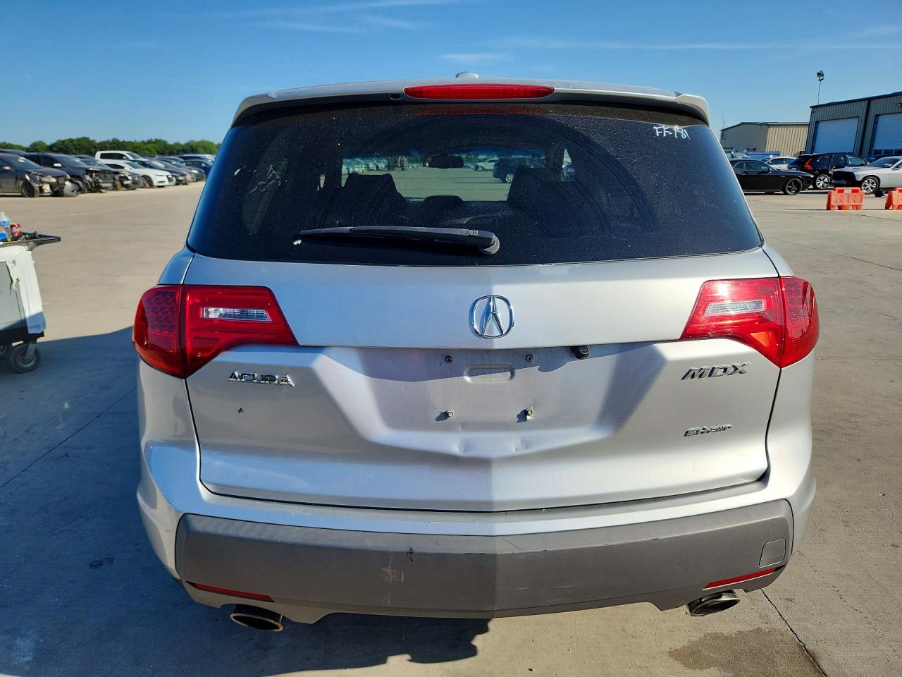 2008 Acura Mdx Technology Silver vin: 2HNYD28318H522140