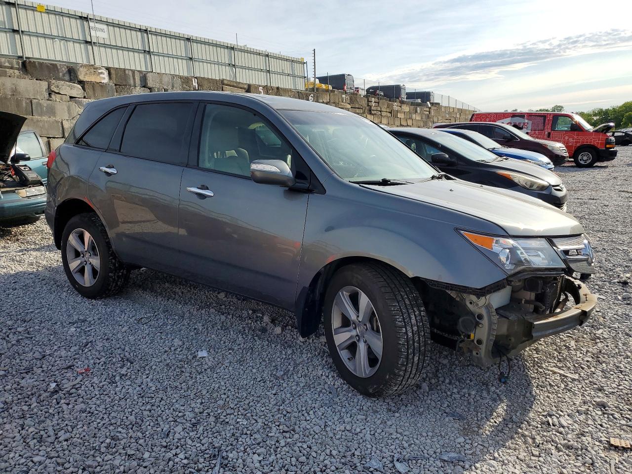 2008 Acura Mdx Technology Gray vin: 2HNYD28318H532019