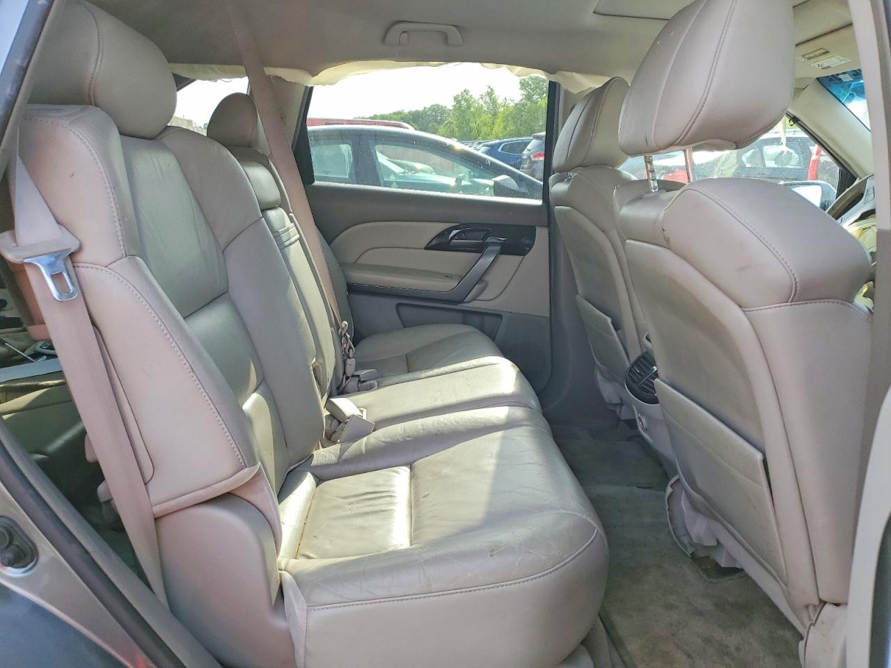 2008 Acura Mdx Technology Gray vin: 2HNYD28318H532019
