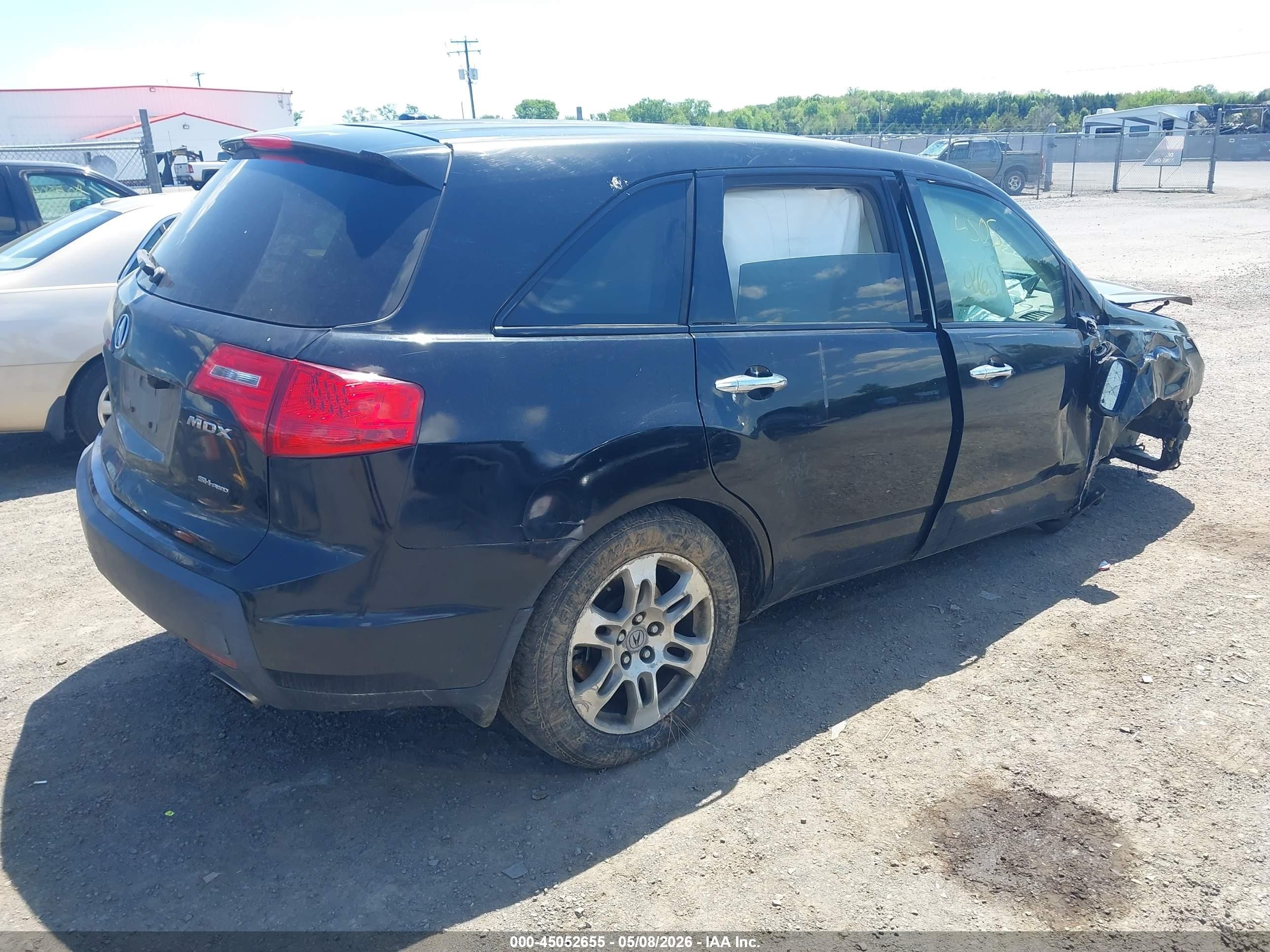 2007 Acura Mdx Technology Package Black vin: 2HNYD28327H511274