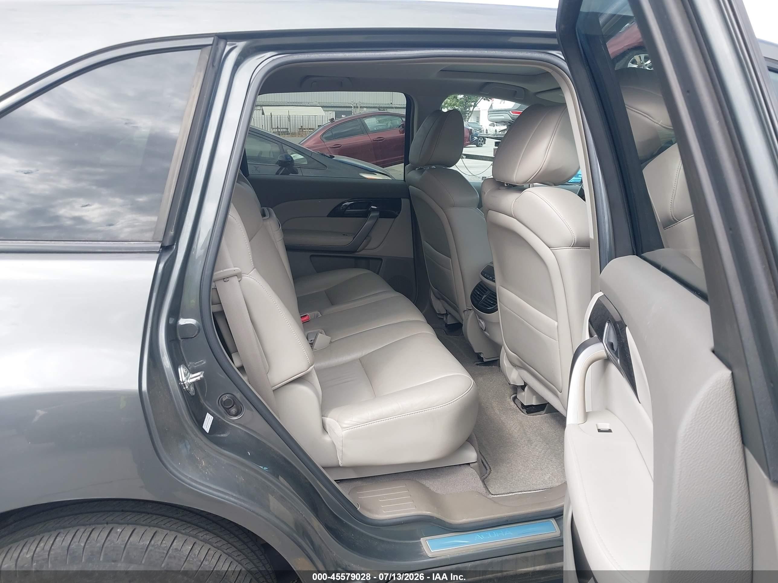 2007 Acura Mdx Technology Package Gray vin: 2HNYD28327H535087