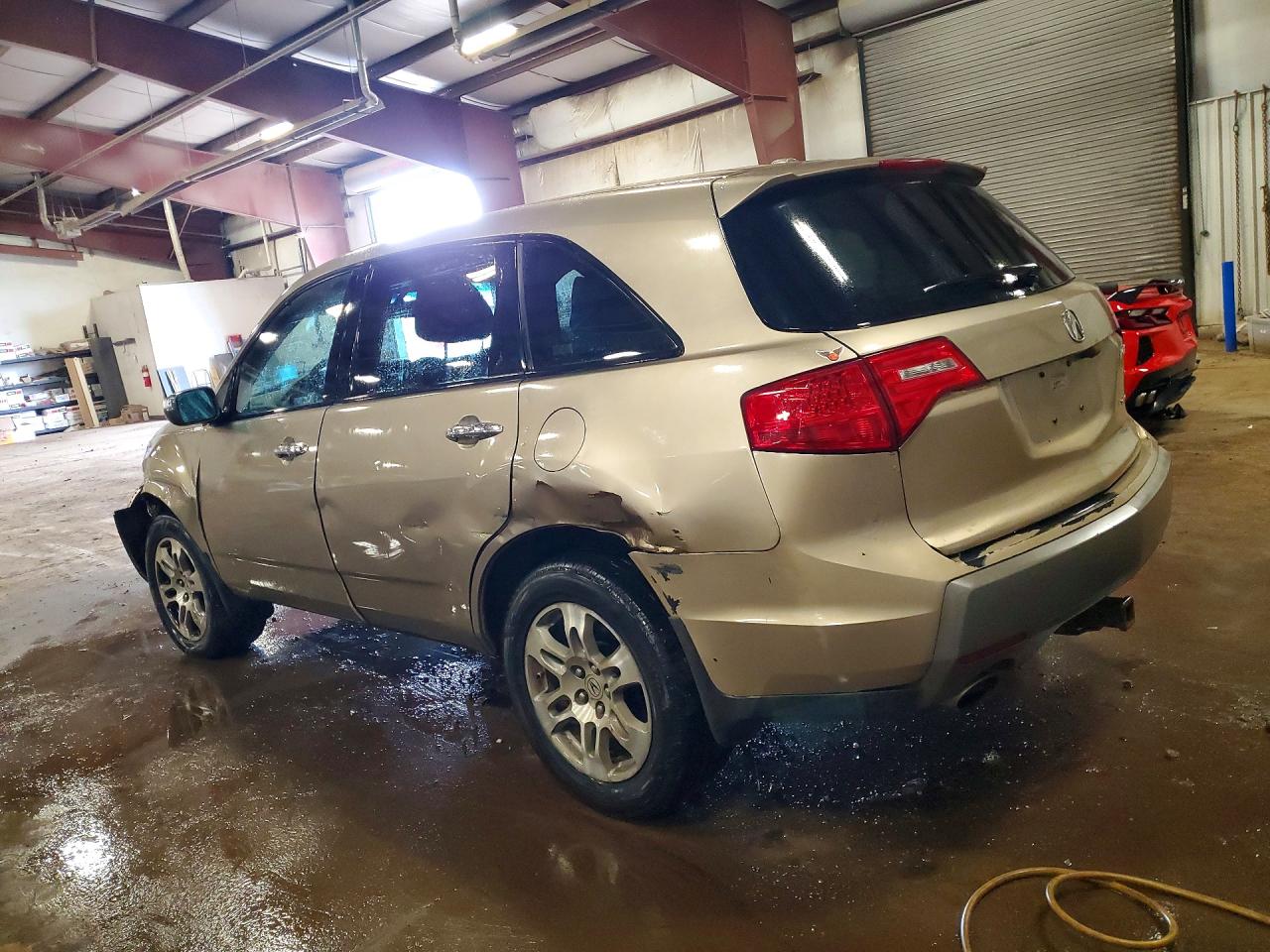 2008 Acura Mdx Technology Желто-коричневый vin: 2HNYD28328H529050