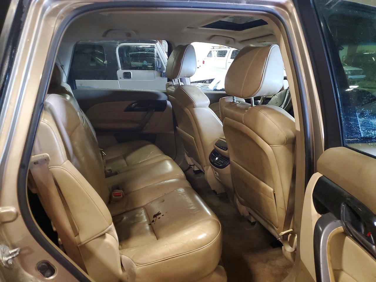 2008 Acura Mdx Technology Желто-коричневый vin: 2HNYD28328H529050