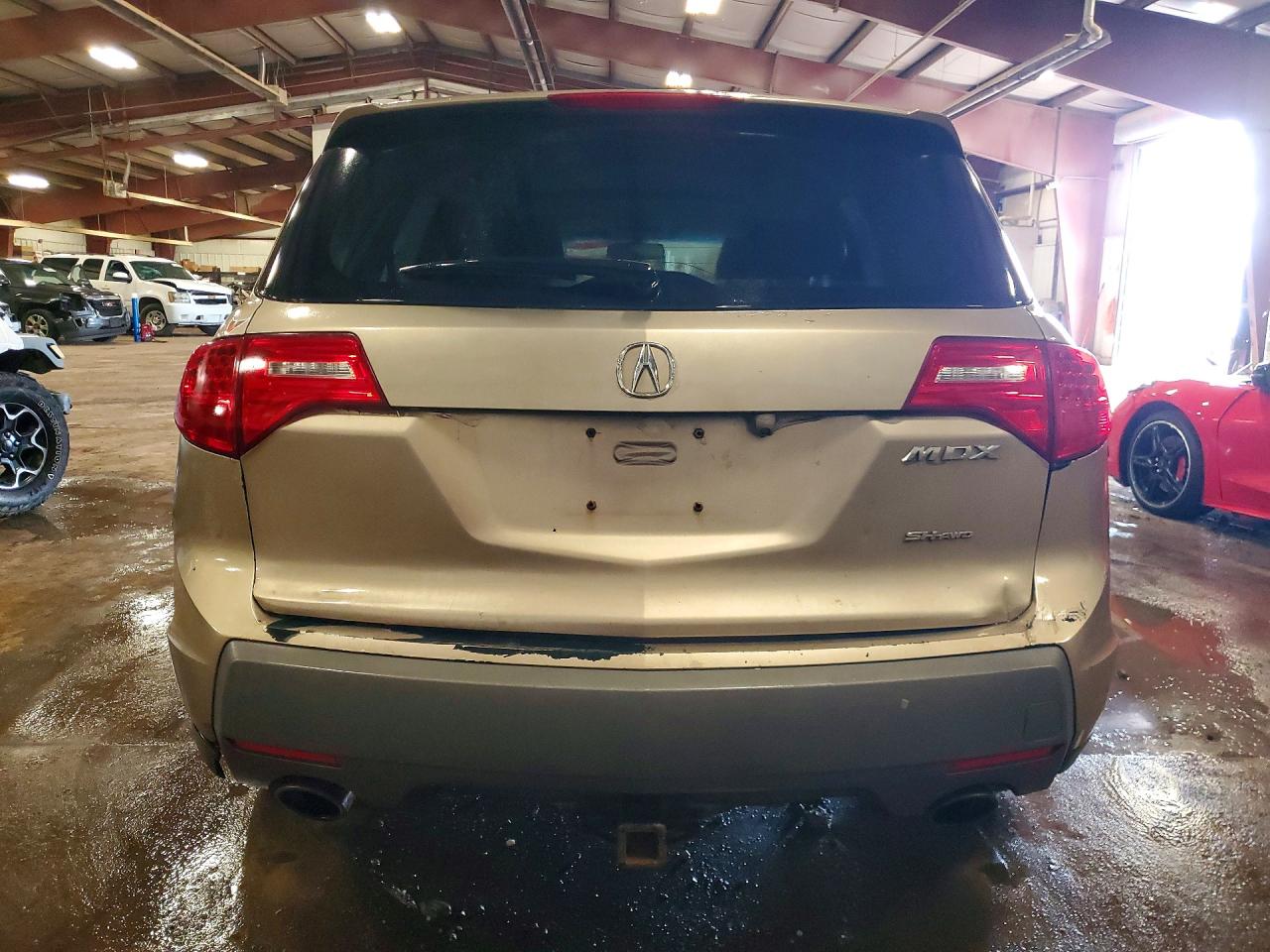 2008 Acura Mdx Technology Желто-коричневый vin: 2HNYD28328H529050