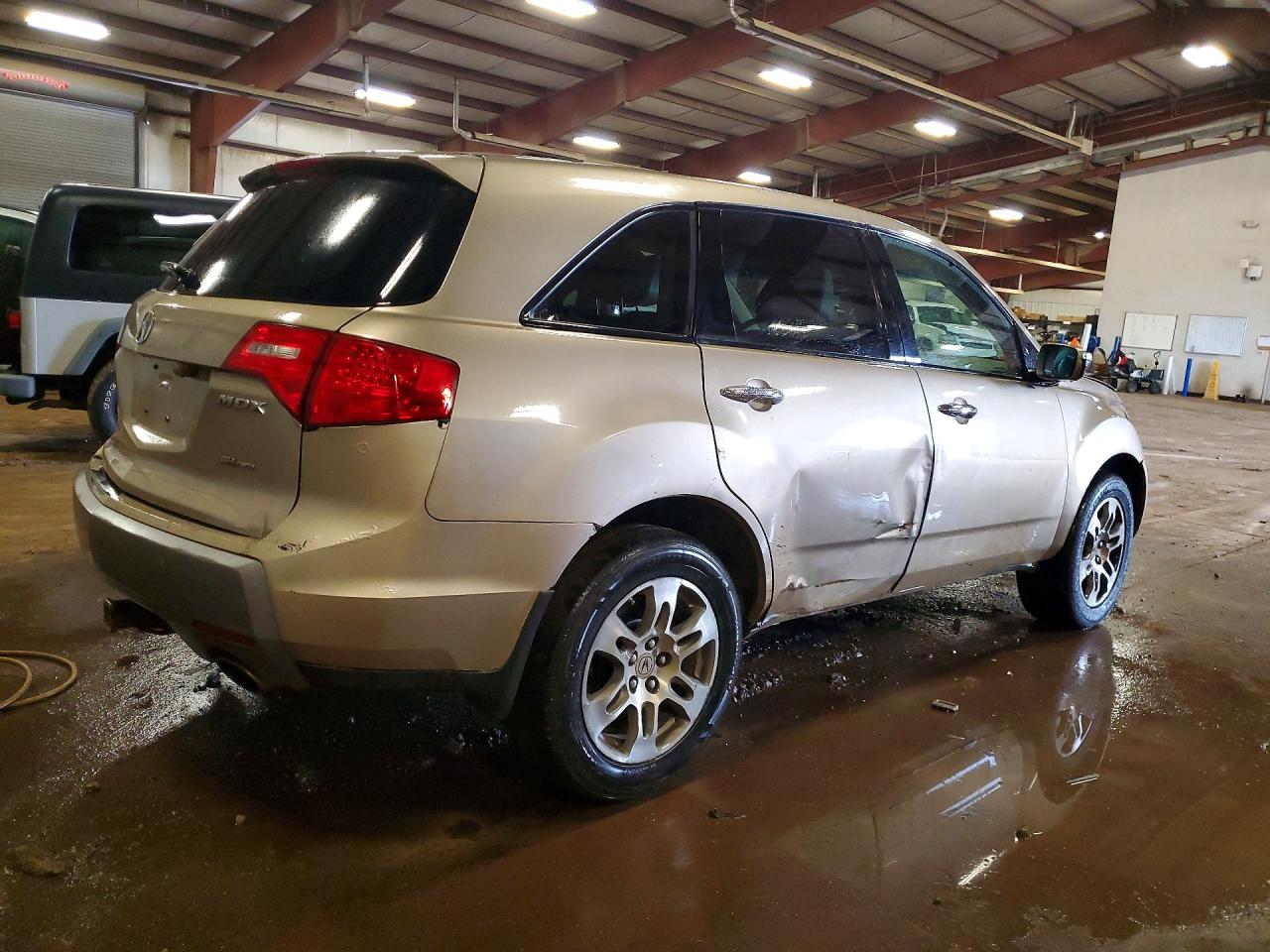 2008 Acura Mdx Technology Желто-коричневый vin: 2HNYD28328H529050