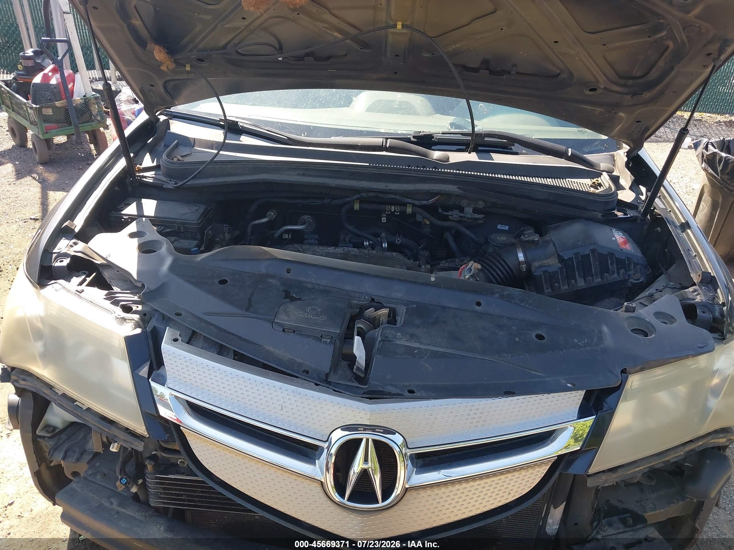 2008 Acura Mdx Technology Package Black vin: 2HNYD28328H538024