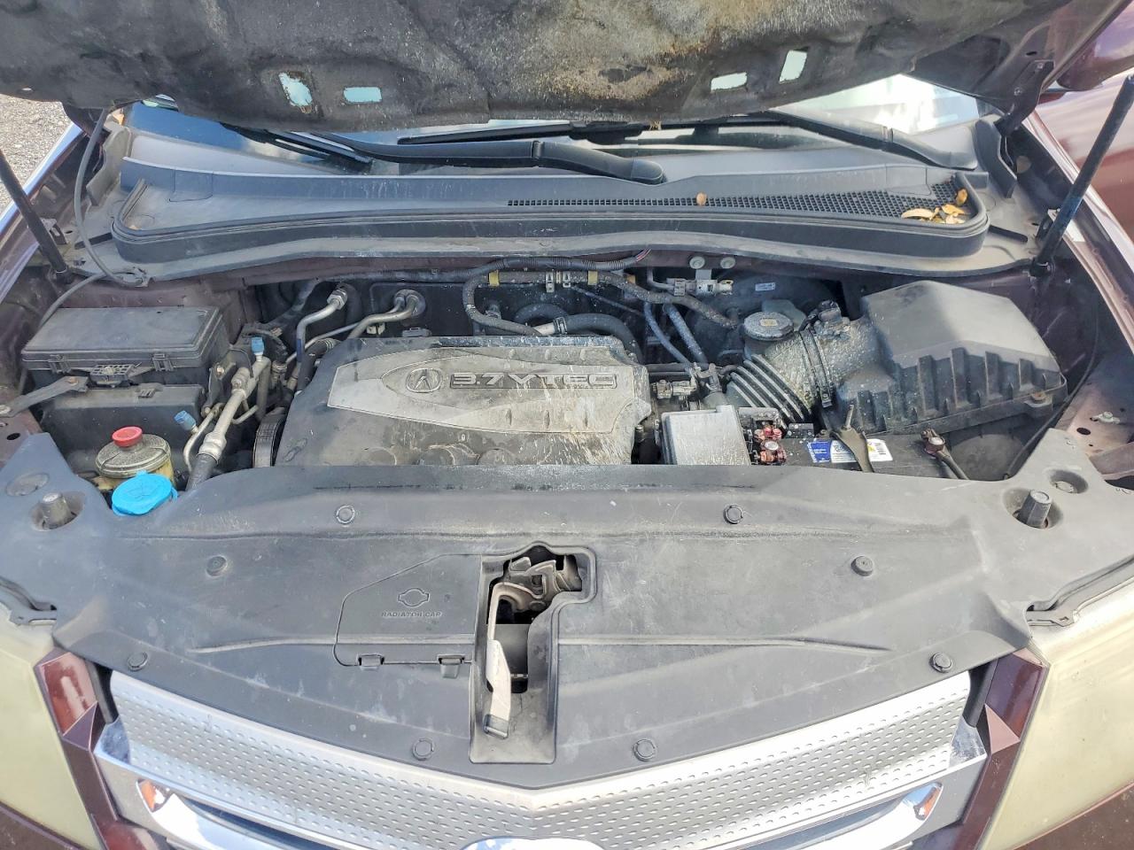 2008 Acura Mdx Technology Maroon vin: 2HNYD28338H514847