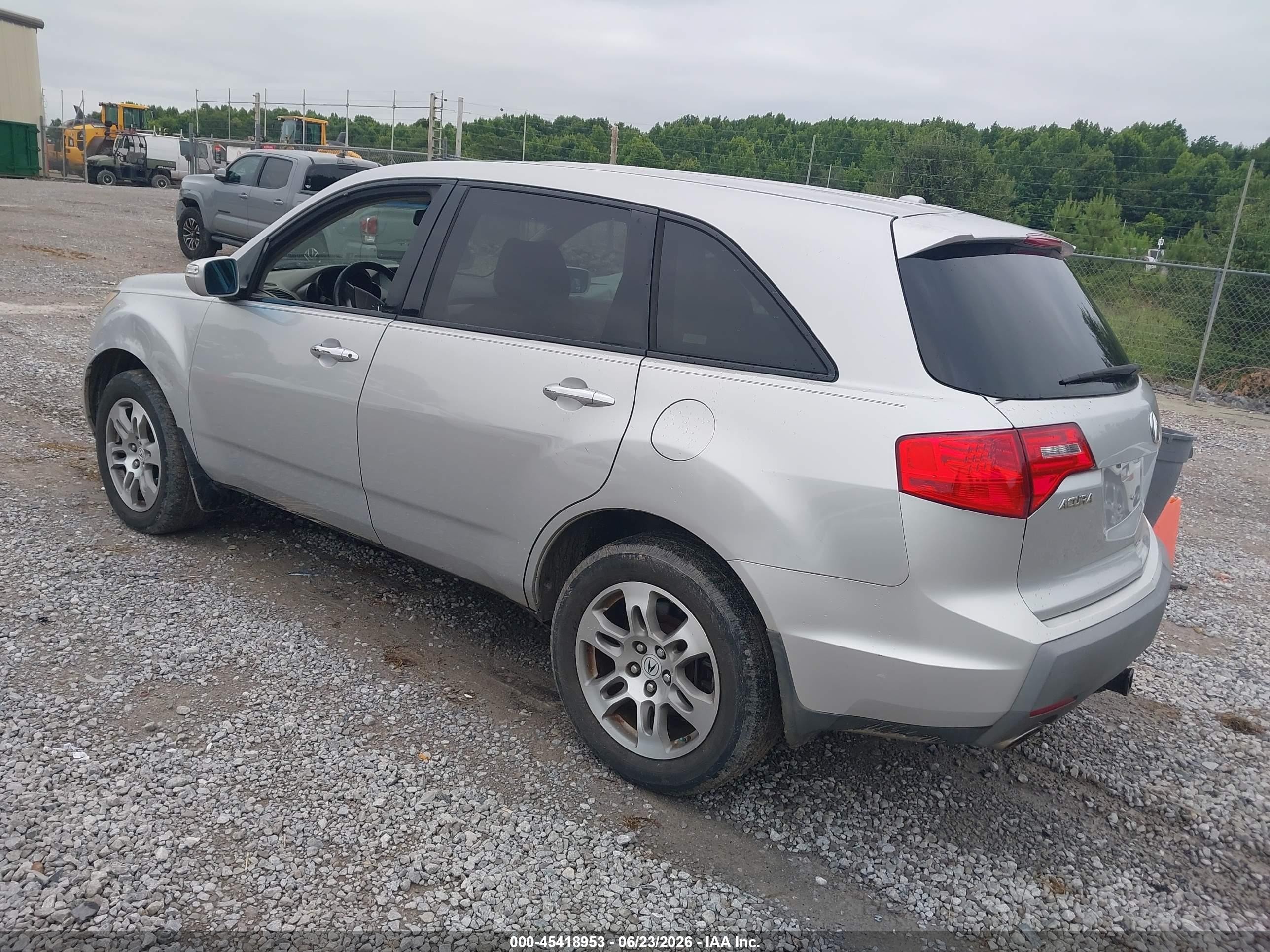 2008 Acura Mdx Technology Package Silver vin: 2HNYD28338H516050