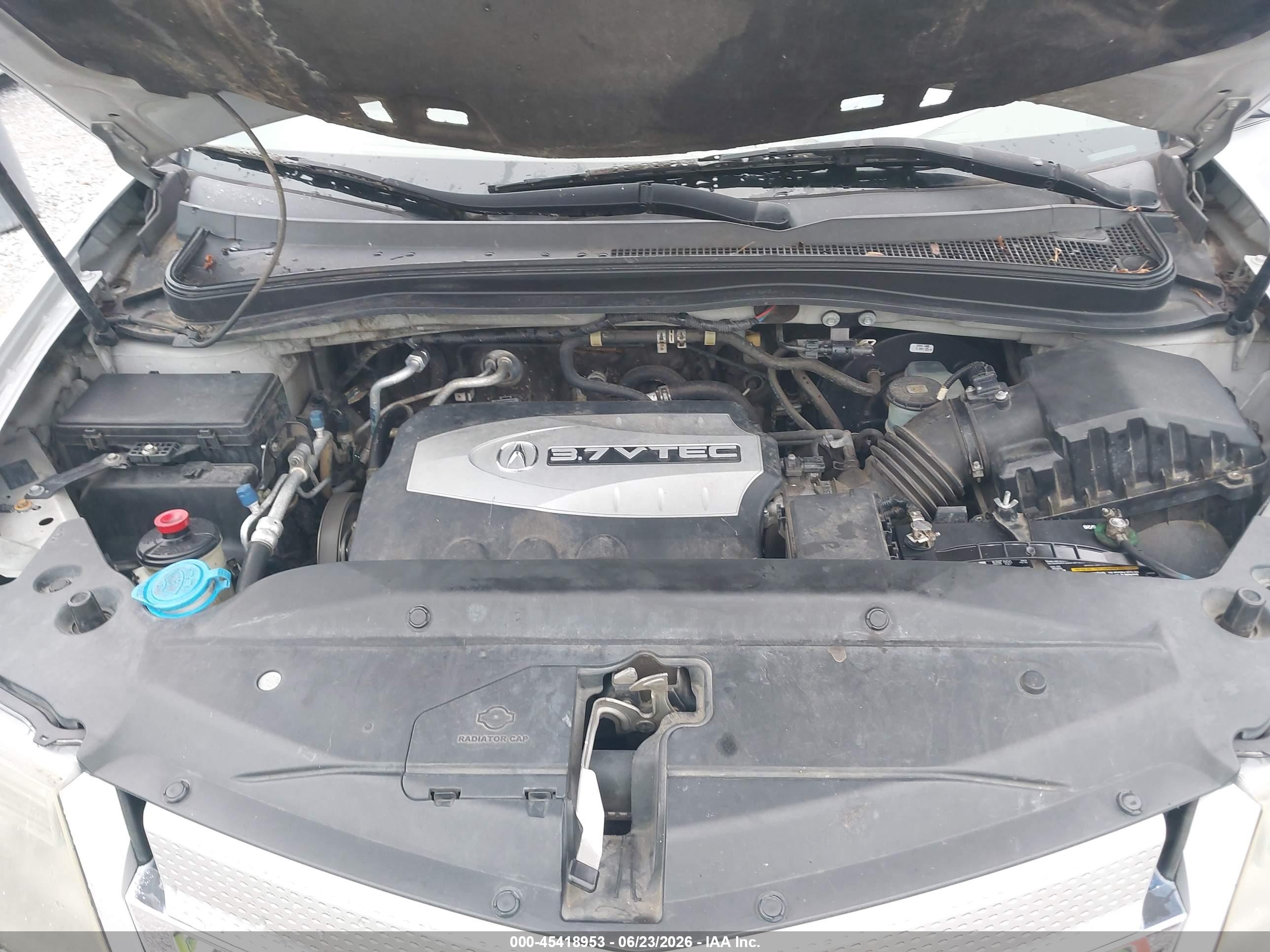 2008 Acura Mdx Technology Package Silver vin: 2HNYD28338H516050