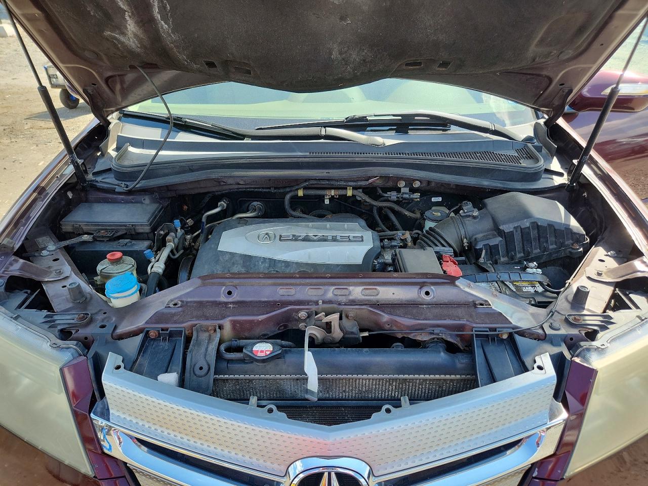 2008 Acura Mdx Technology Burgundy vin: 2HNYD28338H537707