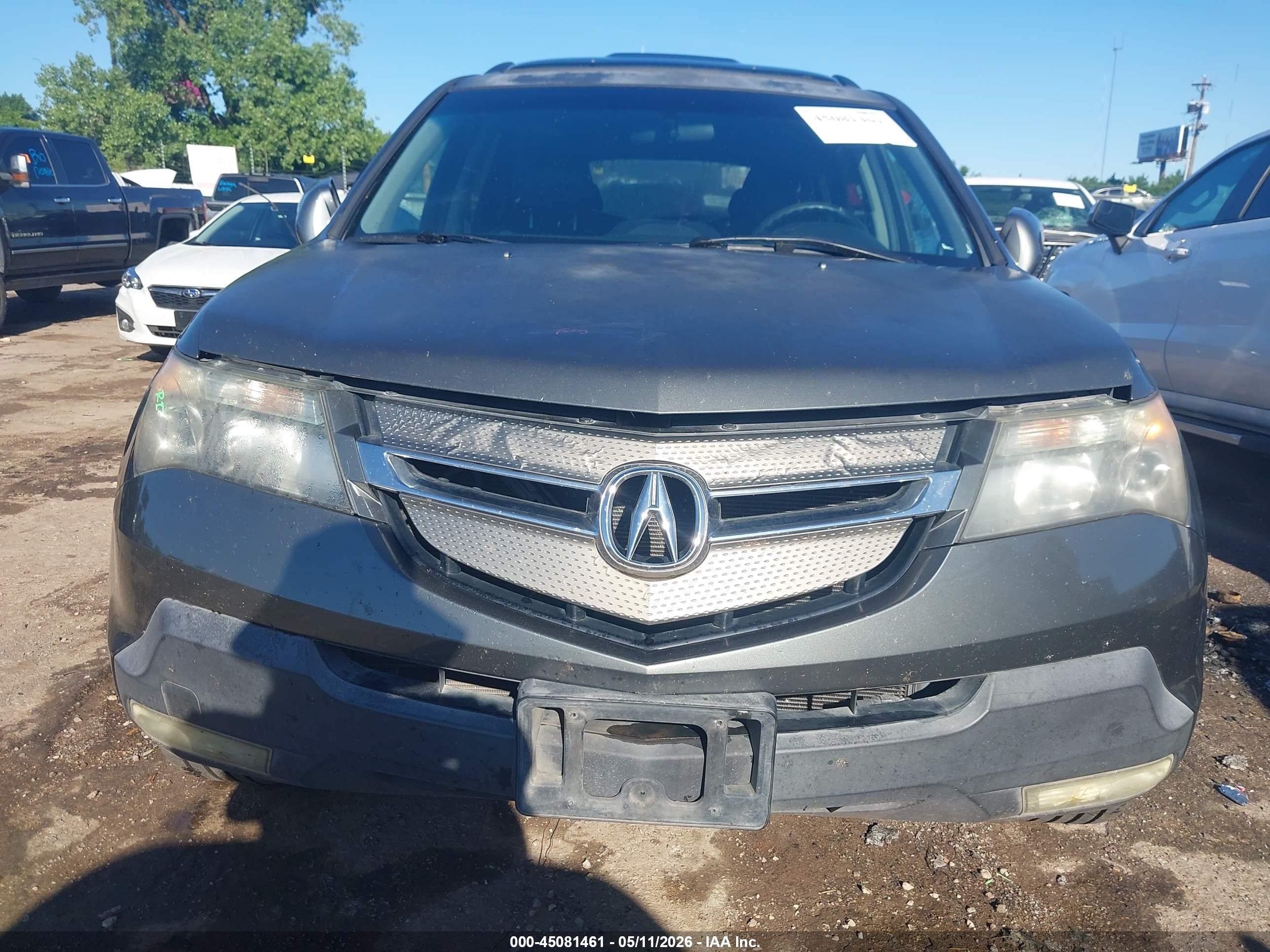 2007 Acura Mdx Technology Package Серый vin: 2HNYD28347H534975
