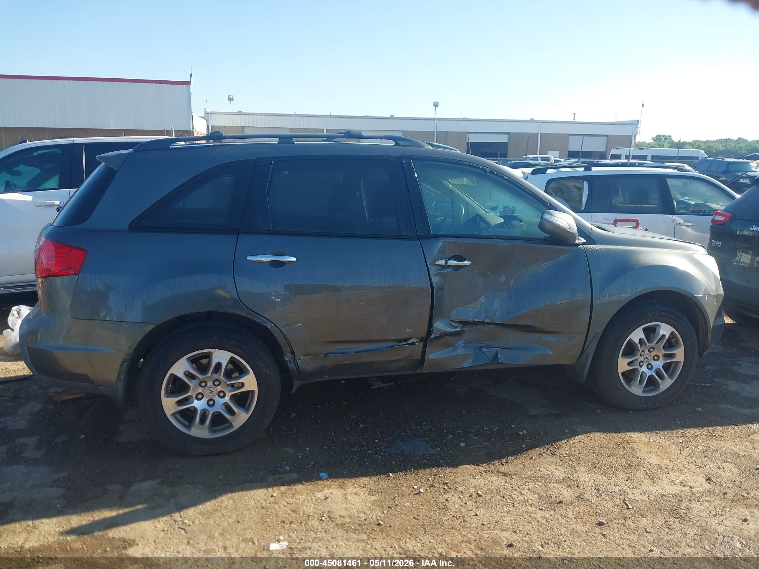 2007 Acura Mdx Technology Package Серый vin: 2HNYD28347H534975