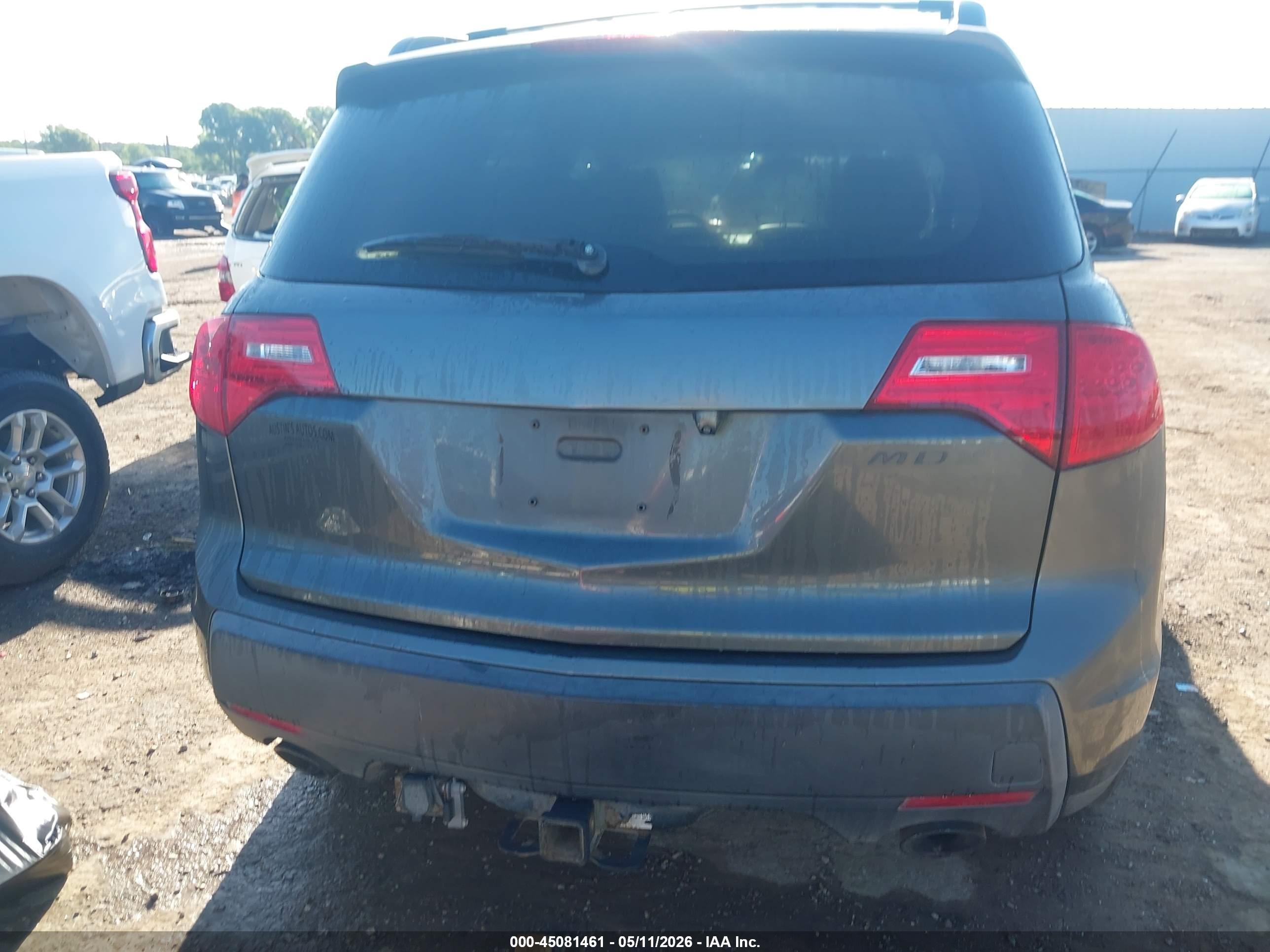 2007 Acura Mdx Technology Package Серый vin: 2HNYD28347H534975