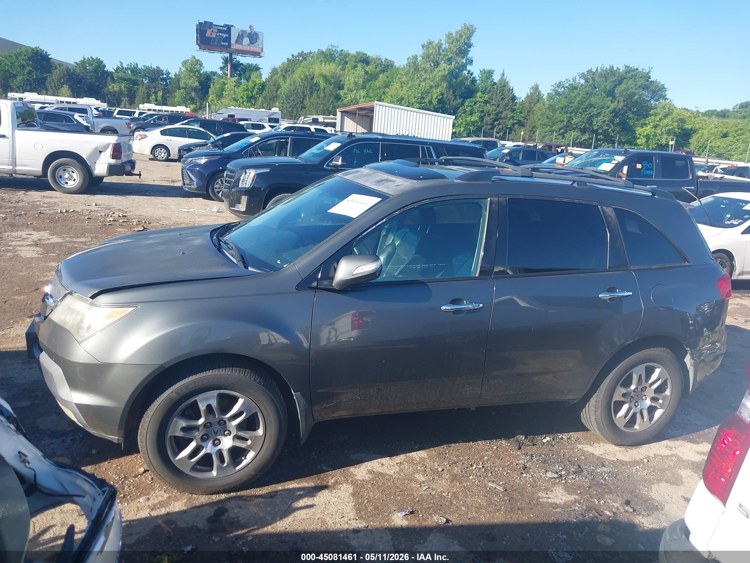 2007 Acura Mdx Technology Package Серый vin: 2HNYD28347H534975