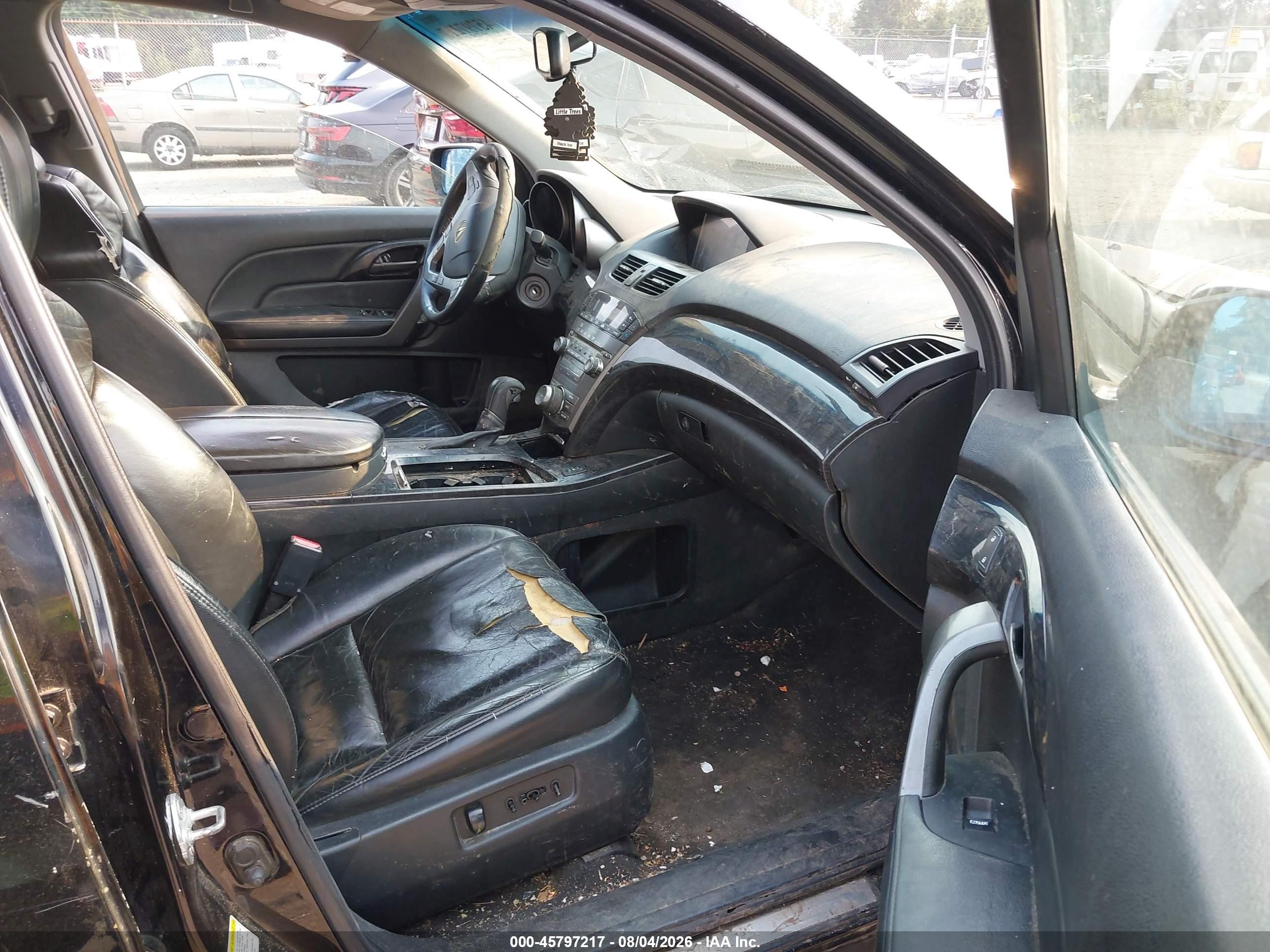 2008 Acura Mdx Technology Package Черный vin: 2HNYD28348H512878