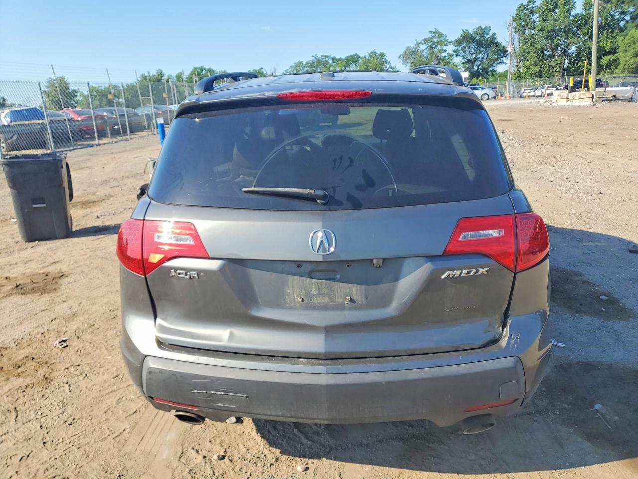 2008 Acura Mdx Technology Gray vin: 2HNYD28348H513190