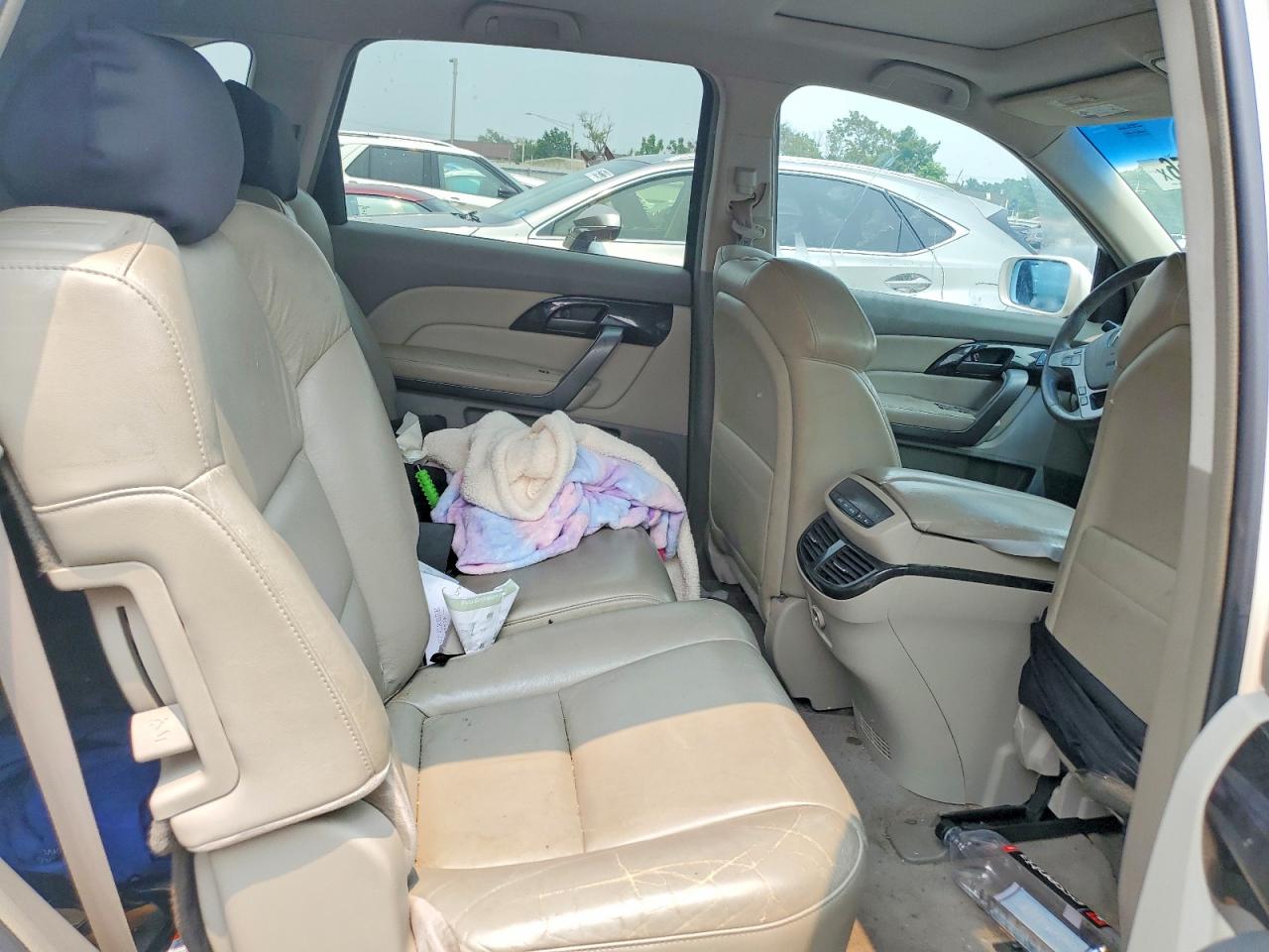 2008 Acura Mdx Technology Белый vin: 2HNYD28348H522939