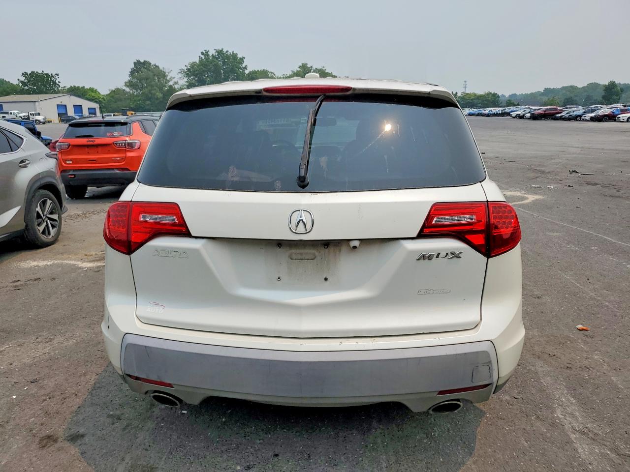 2008 Acura Mdx Technology Белый vin: 2HNYD28348H522939